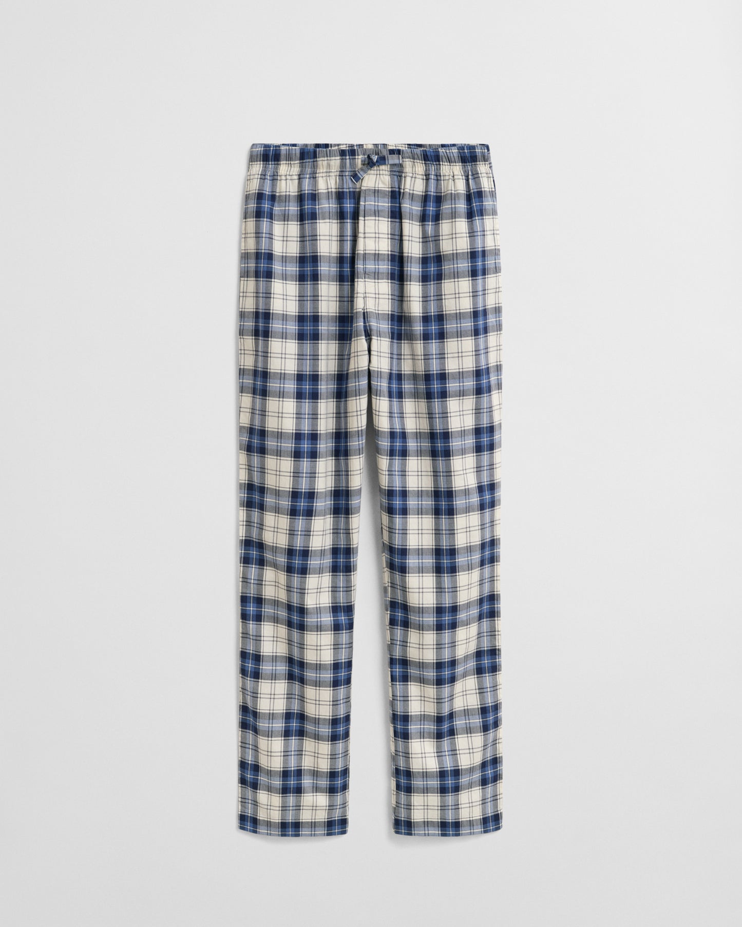 GANT Mens Checked Pyjama Pants - 473 Blue Water