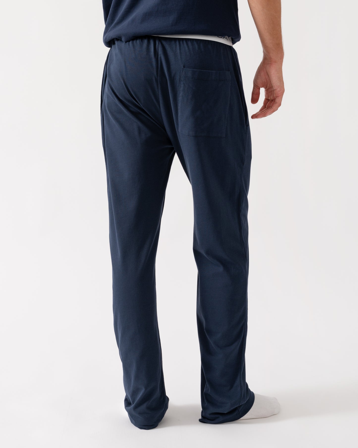 GANT Mens Jersey Pyjama Pants - 410 Marine