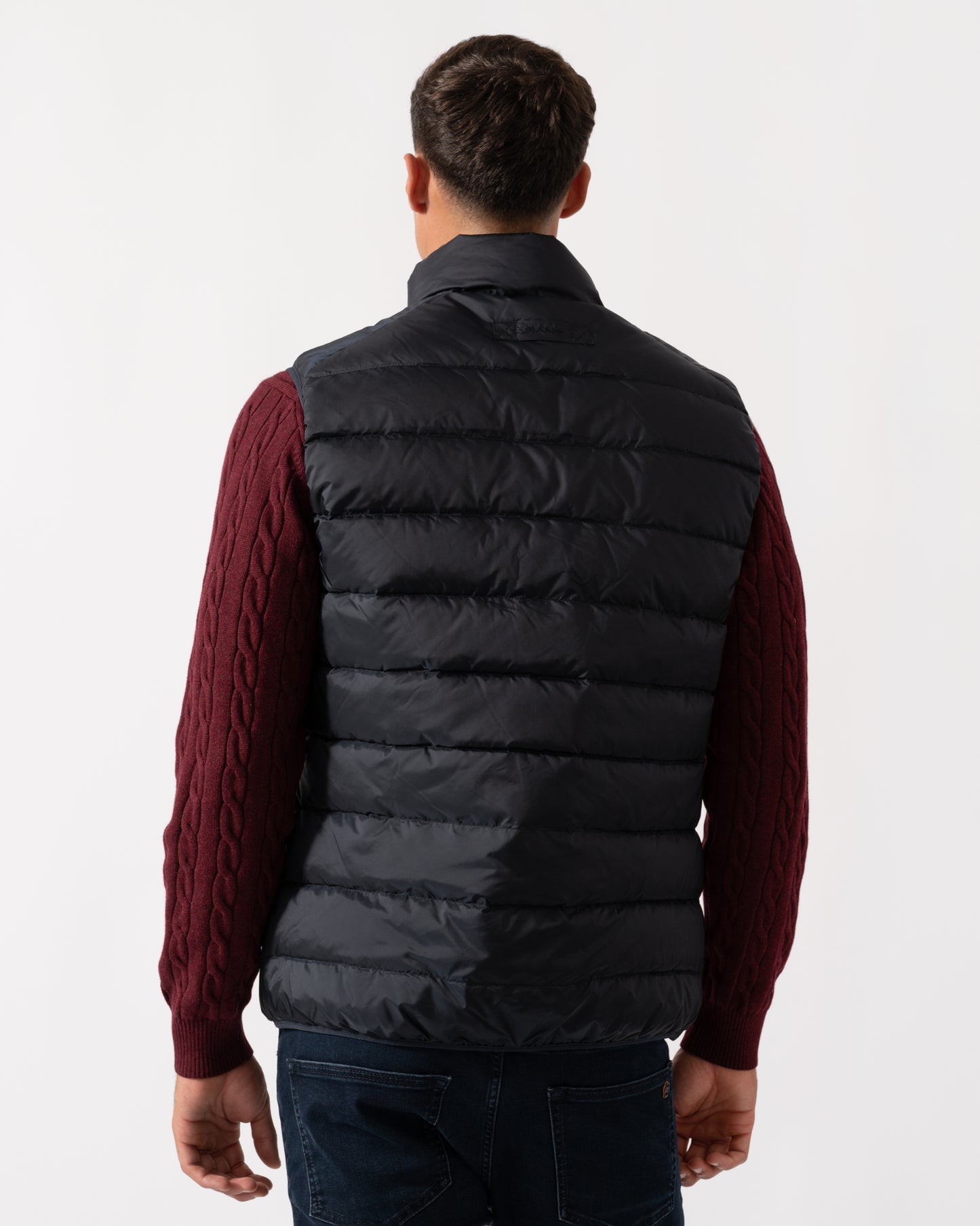 GANT Mens Light Down Padded Gilet - 5 Black