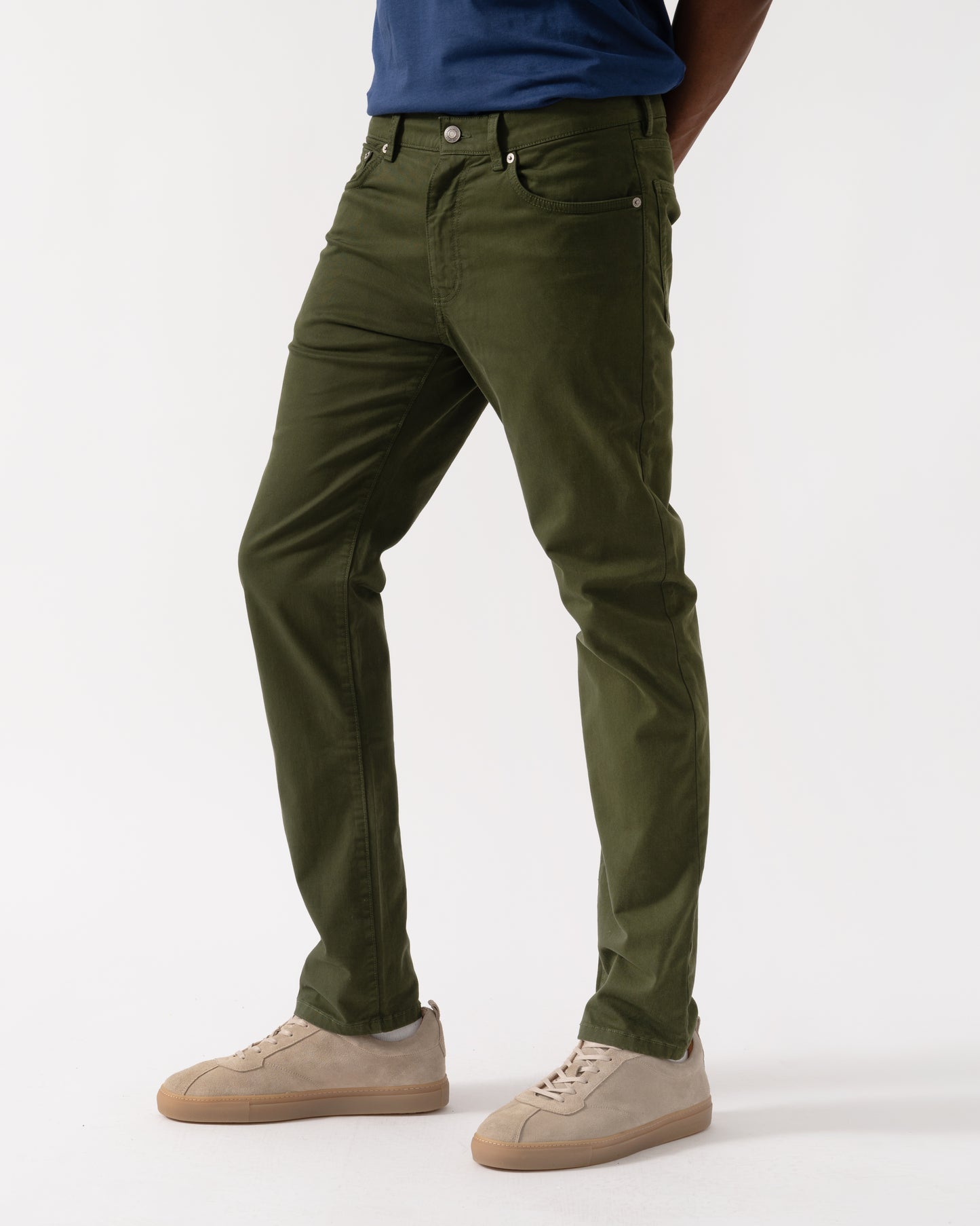GANT Mens Regular Desert Jeans - 360 Country Green
