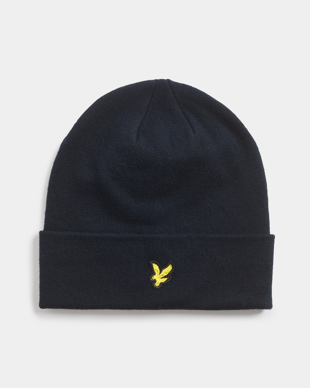 Lyle & Scott Cotton Merino Beanie - Z271 Dark Navy