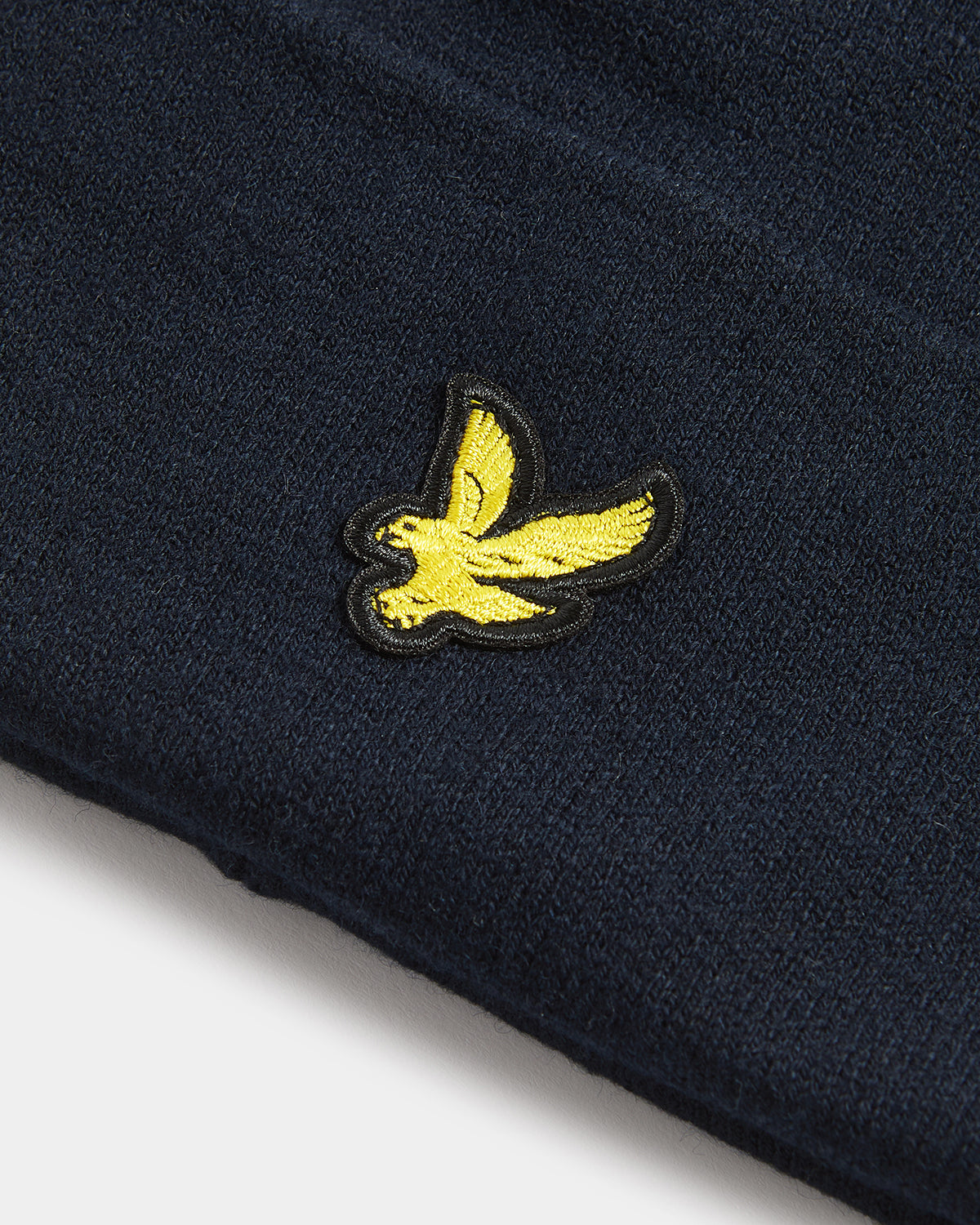 Lyle & Scott Cotton Merino Beanie - Z271 Dark Navy