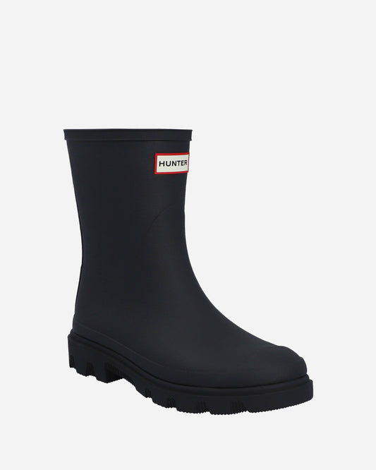 Hunter Unisex Downpour Short Insulated Boot - Black