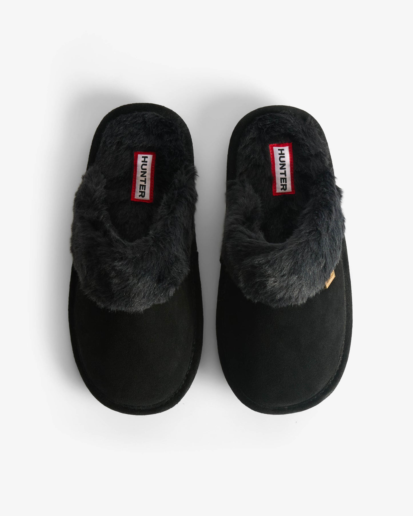 Hunter Womens Mule Slipper - Black