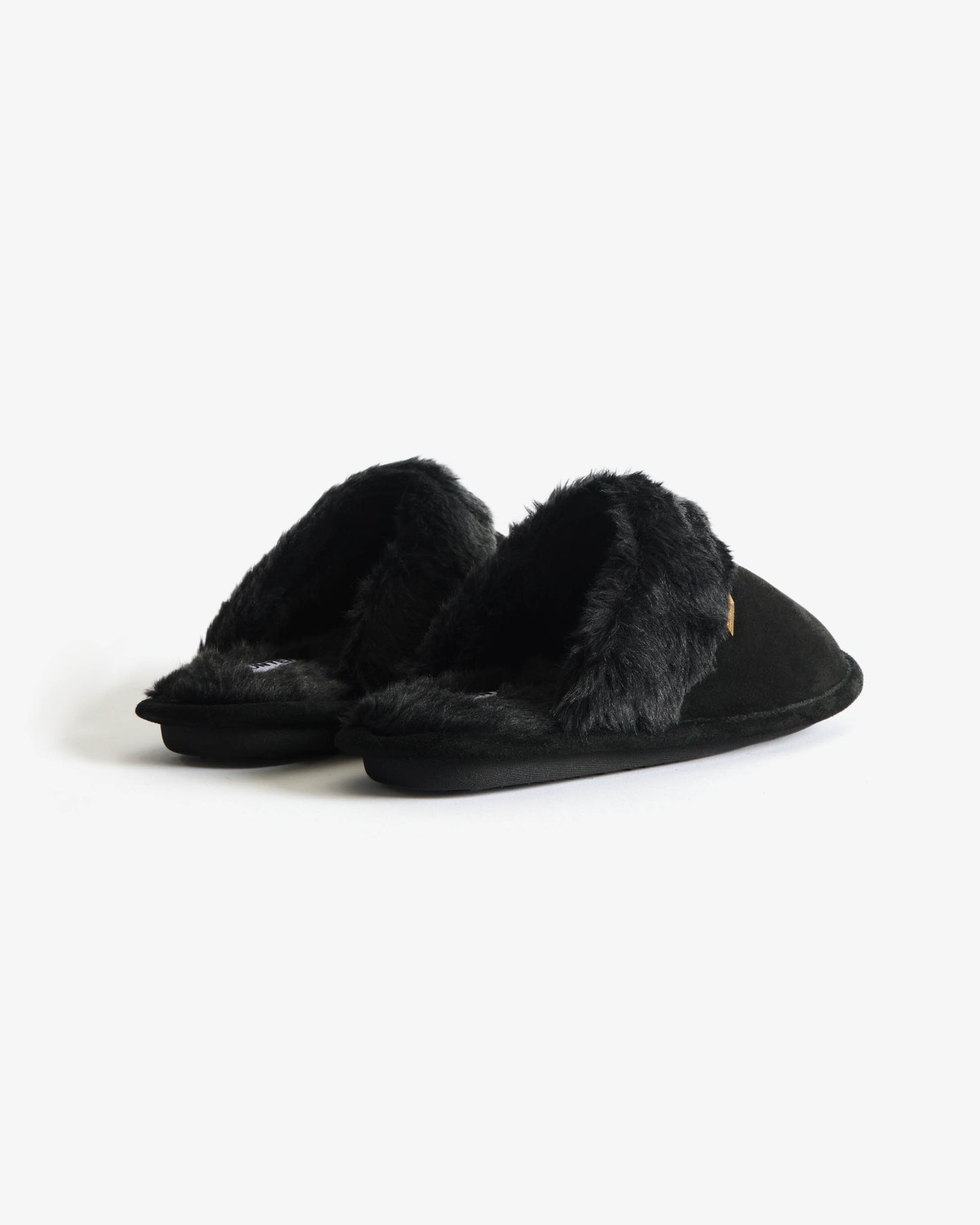 Hunter Womens Mule Slipper - Black
