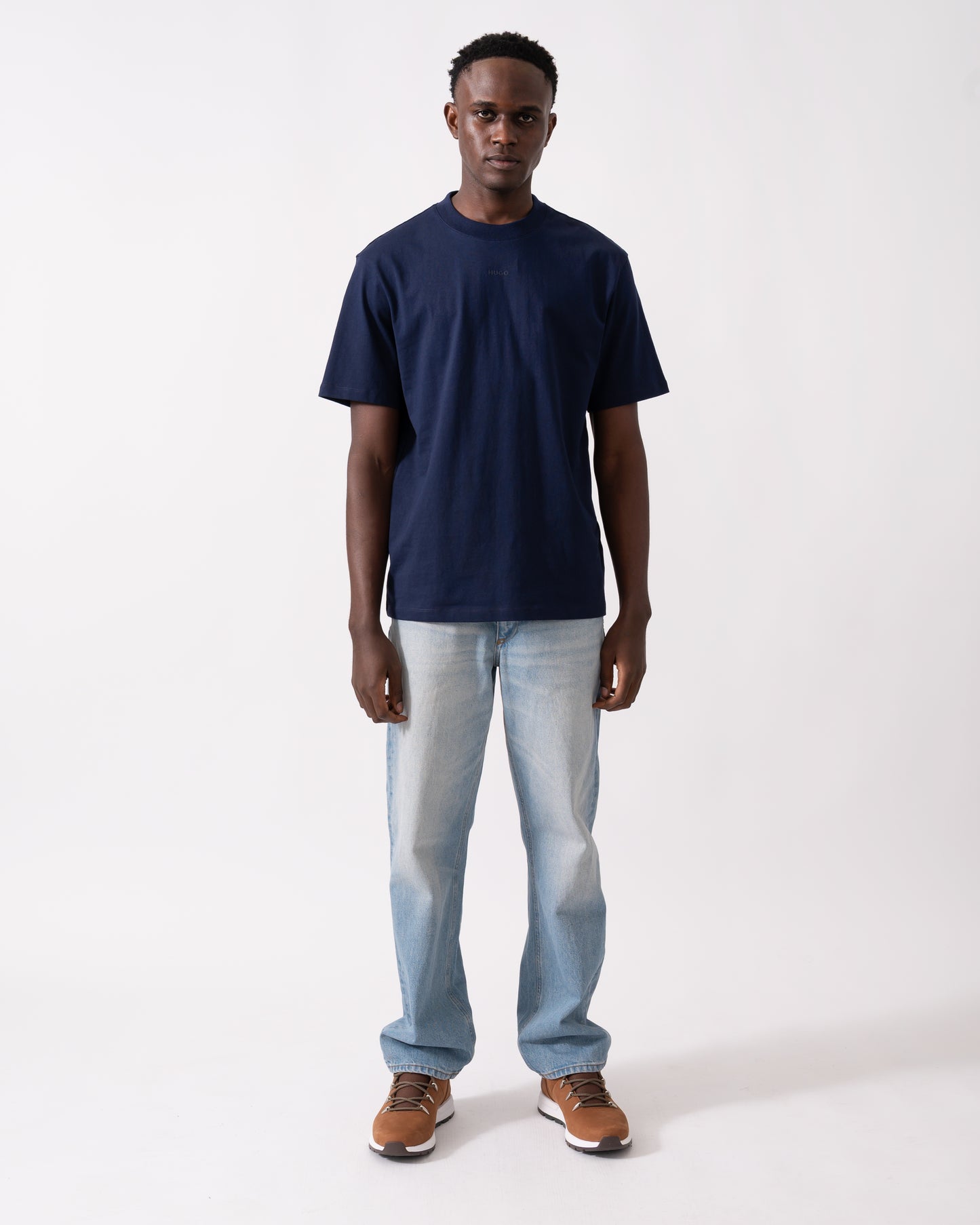 HUGO Dapolino Mens T-Shirt - Navy 418