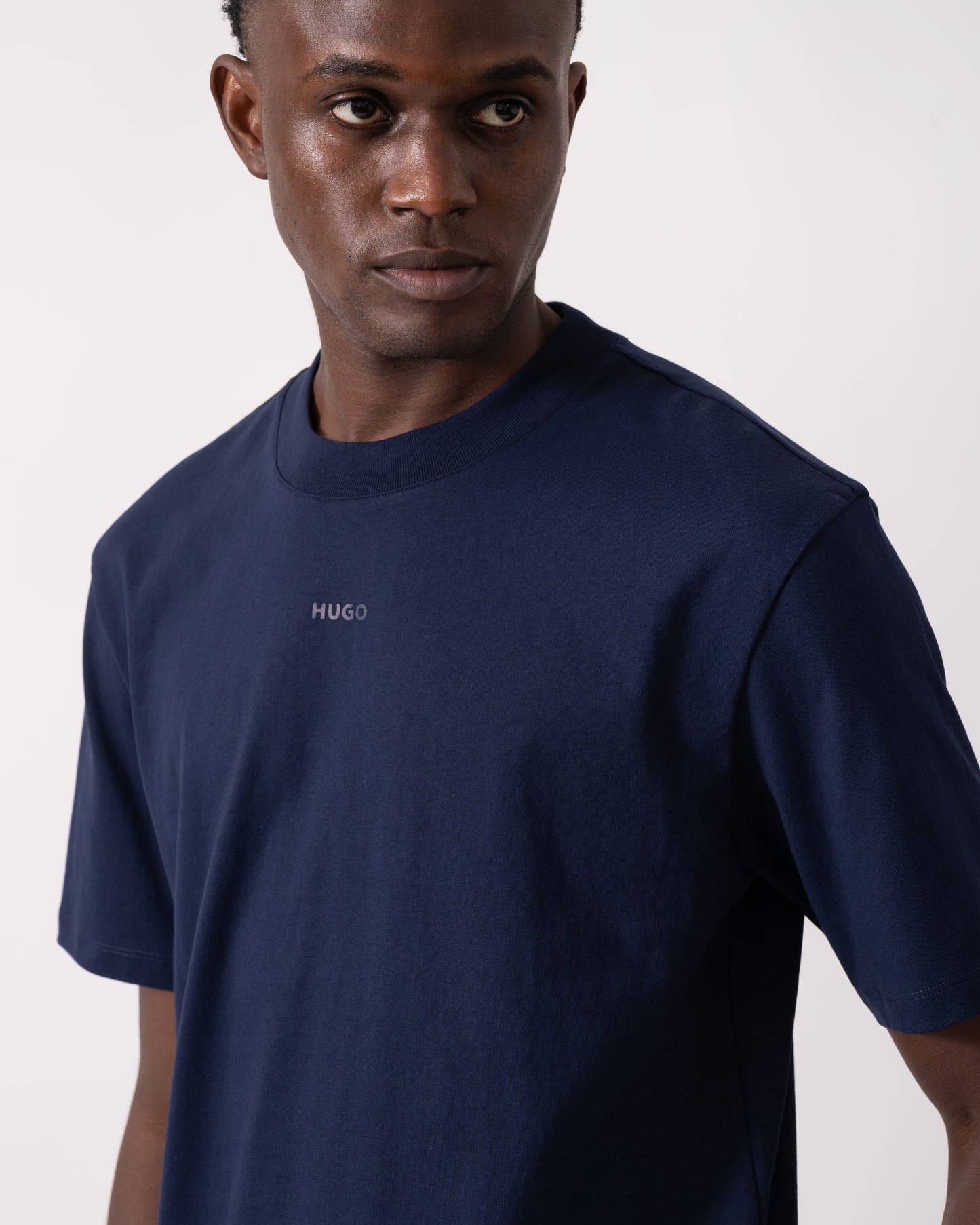 HUGO Dapolino Mens T-Shirt - Navy 418