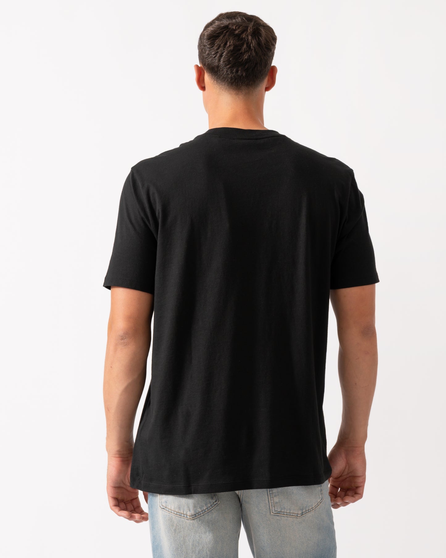 HUGO Diboxer Mens Graphic Print T-Shirt - Black 001
