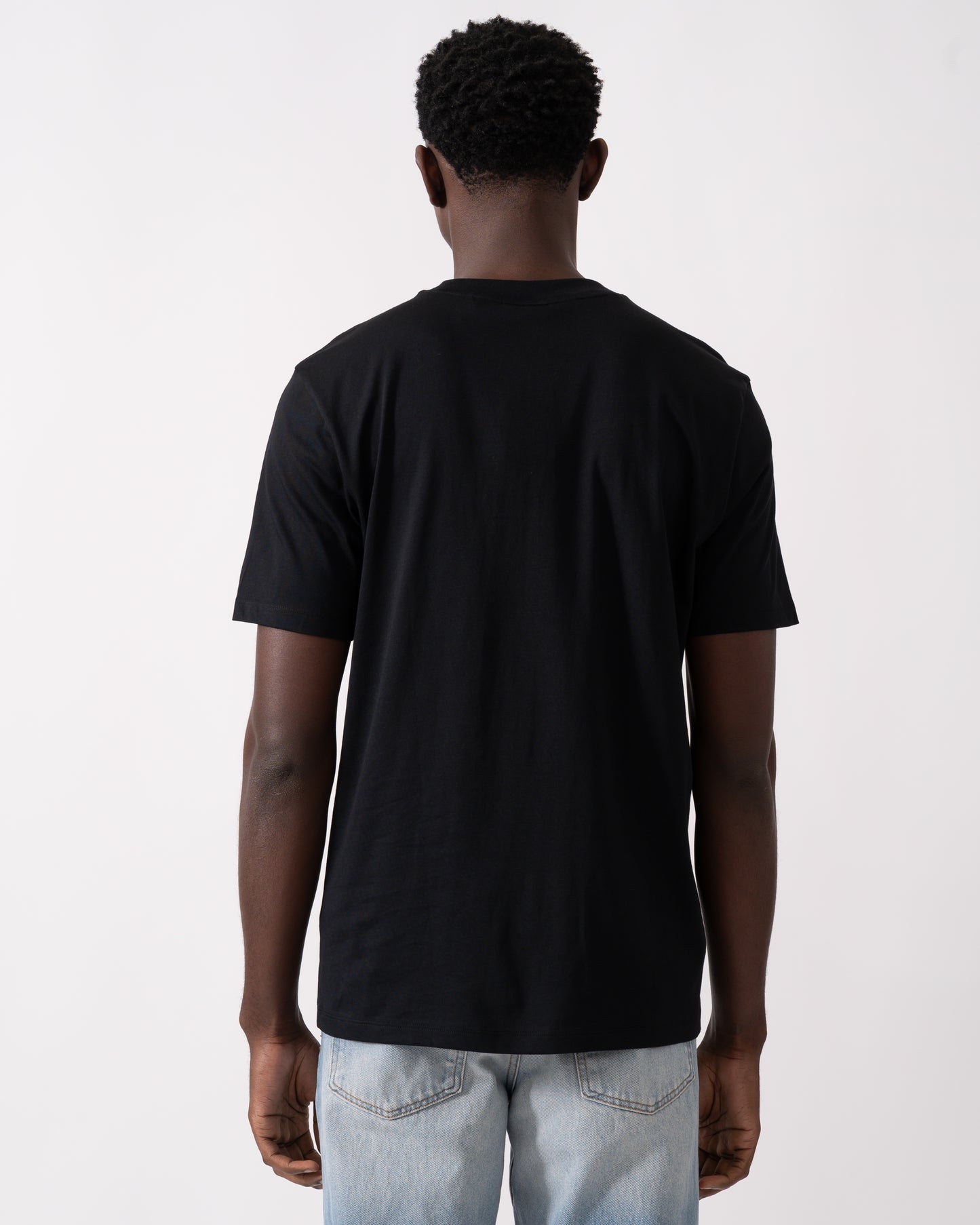 HUGO Dobero Mens Graphic Print T-Shirt - Black 001