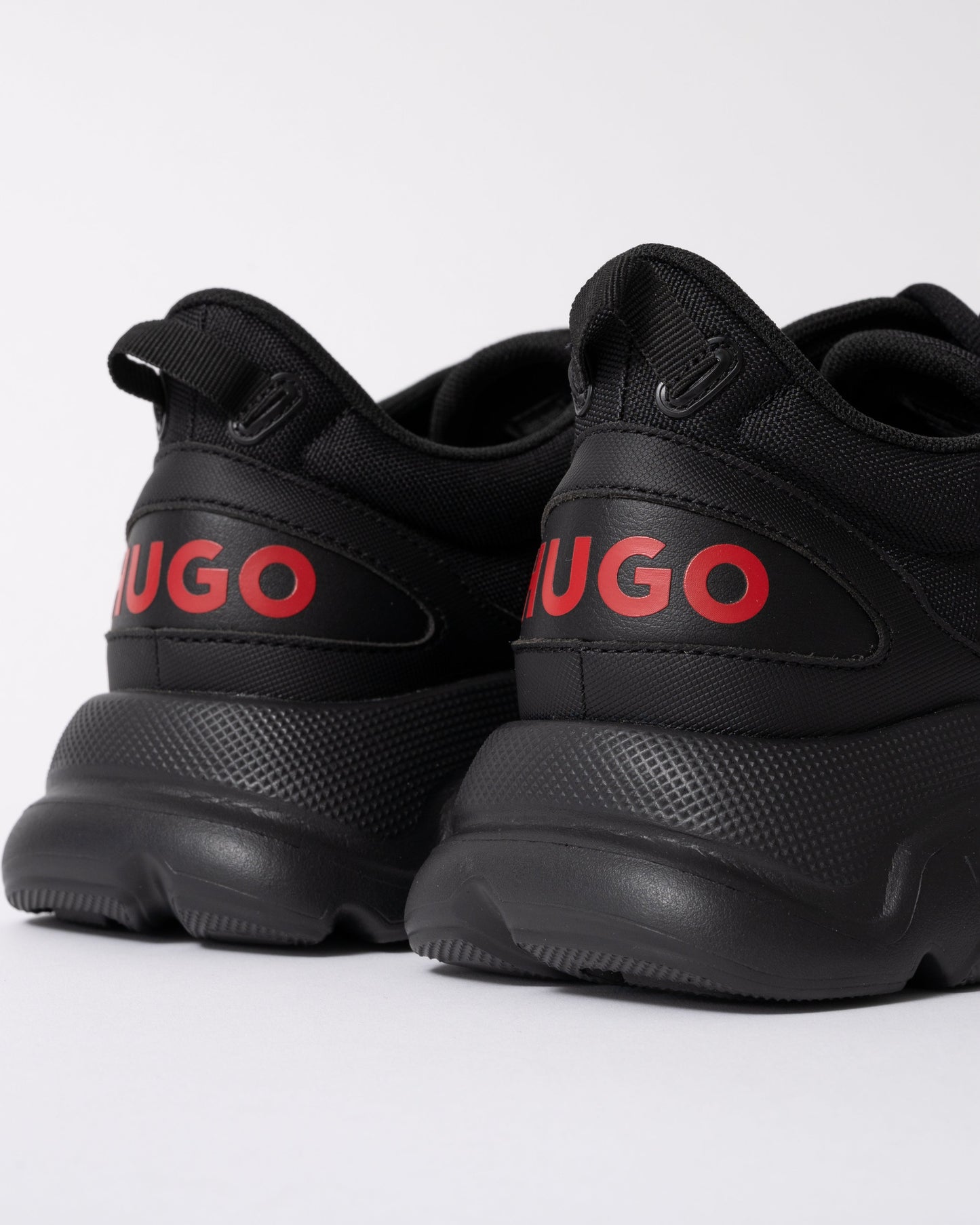 HUGO Leon_Runn_cvpu_N Mens Trainers - Black 006