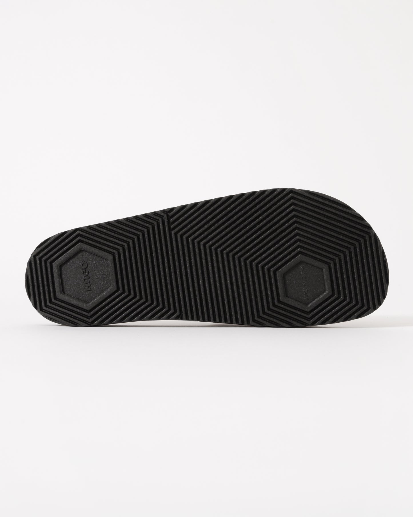 HUGO Timein_slid_lgal Mens Slides 50548659 - Black 001