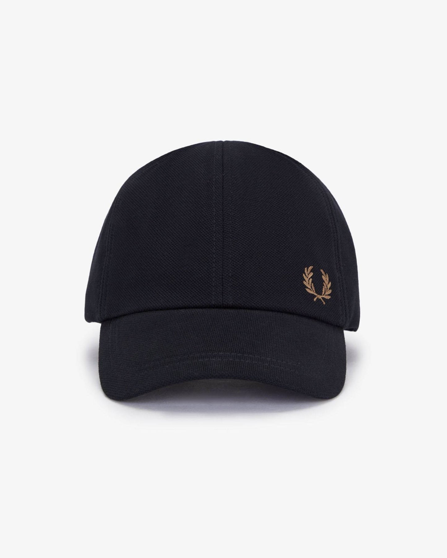Fred Perry Classic Piqué Cap - Black/Shaded Stone S77