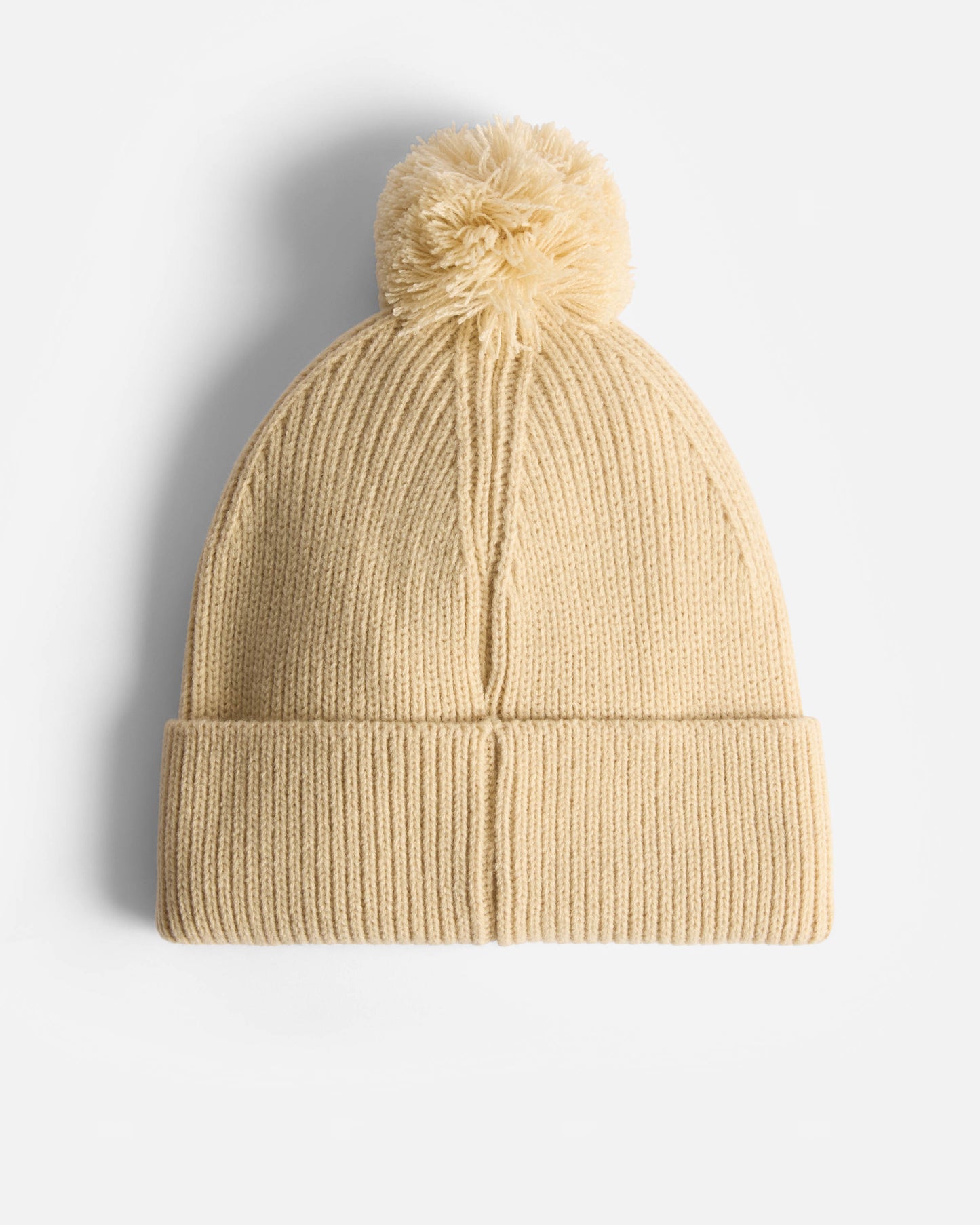 Hunter Brenig Ribbed Pom Beanie - Gravel