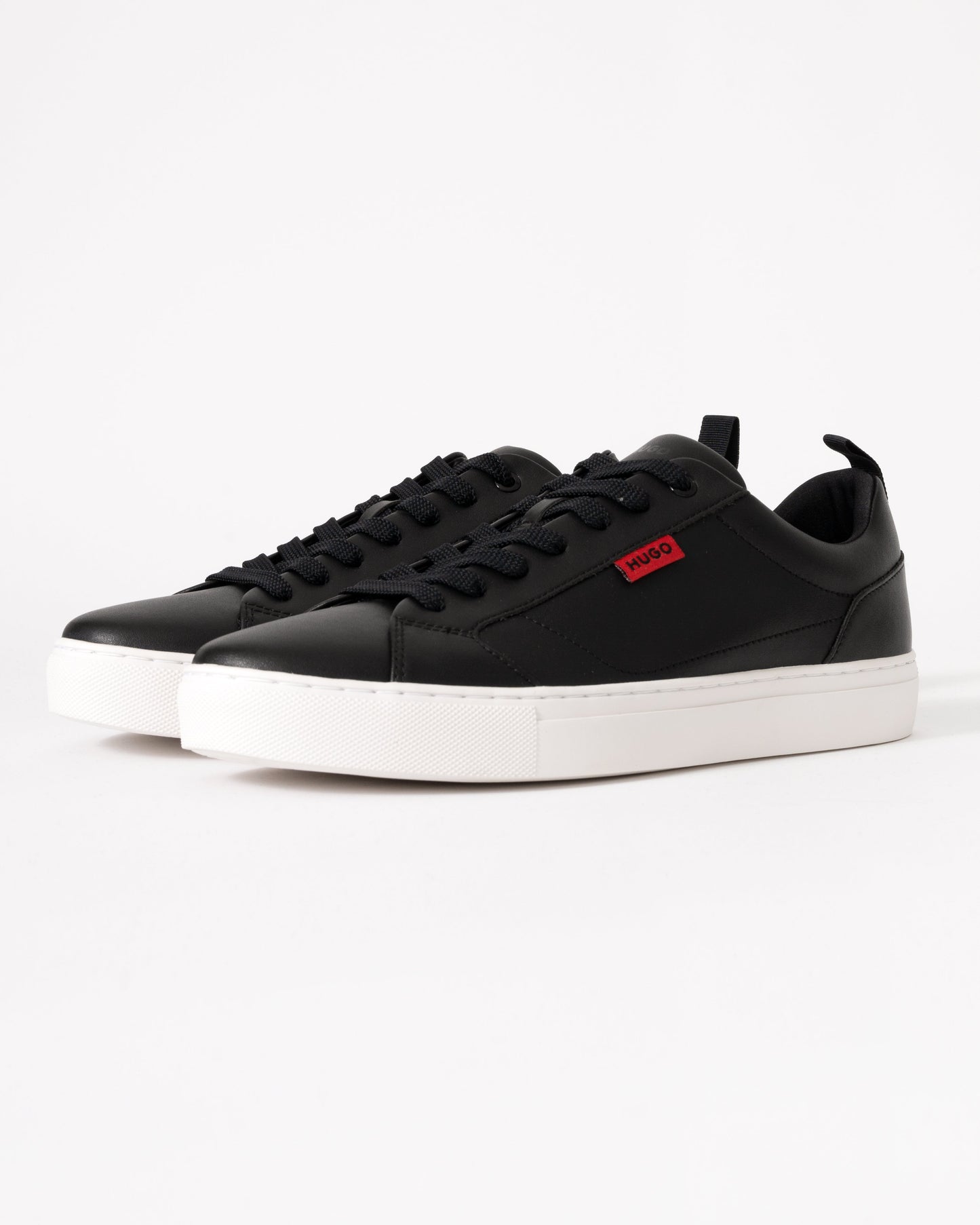 HUGO Morrie Tenn Mens Trainers NOS - Black/White 001