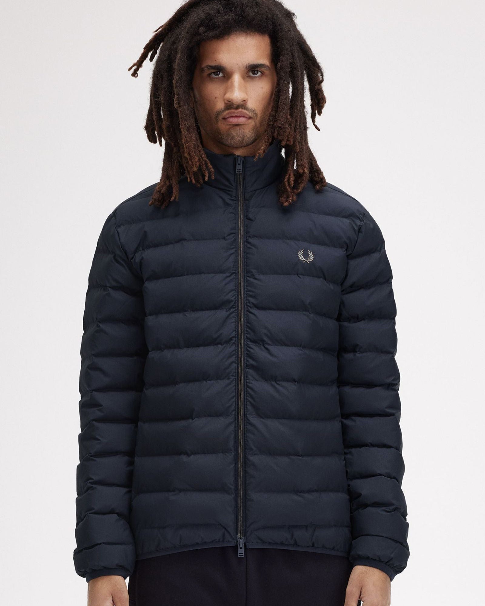 Fred Perry Mens Insulated Jacket - Black 102 – CHO