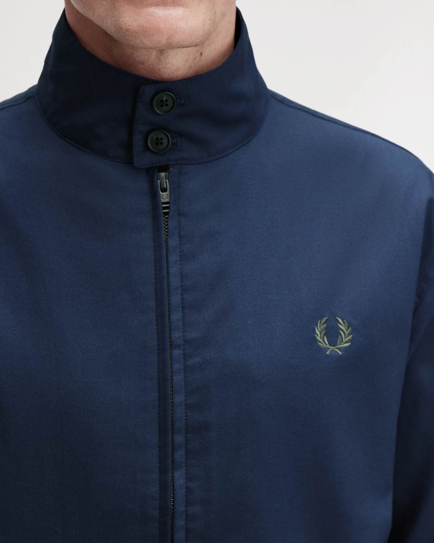 Fred Perry Mens Harrington Jacket - Tennis Blue X86
