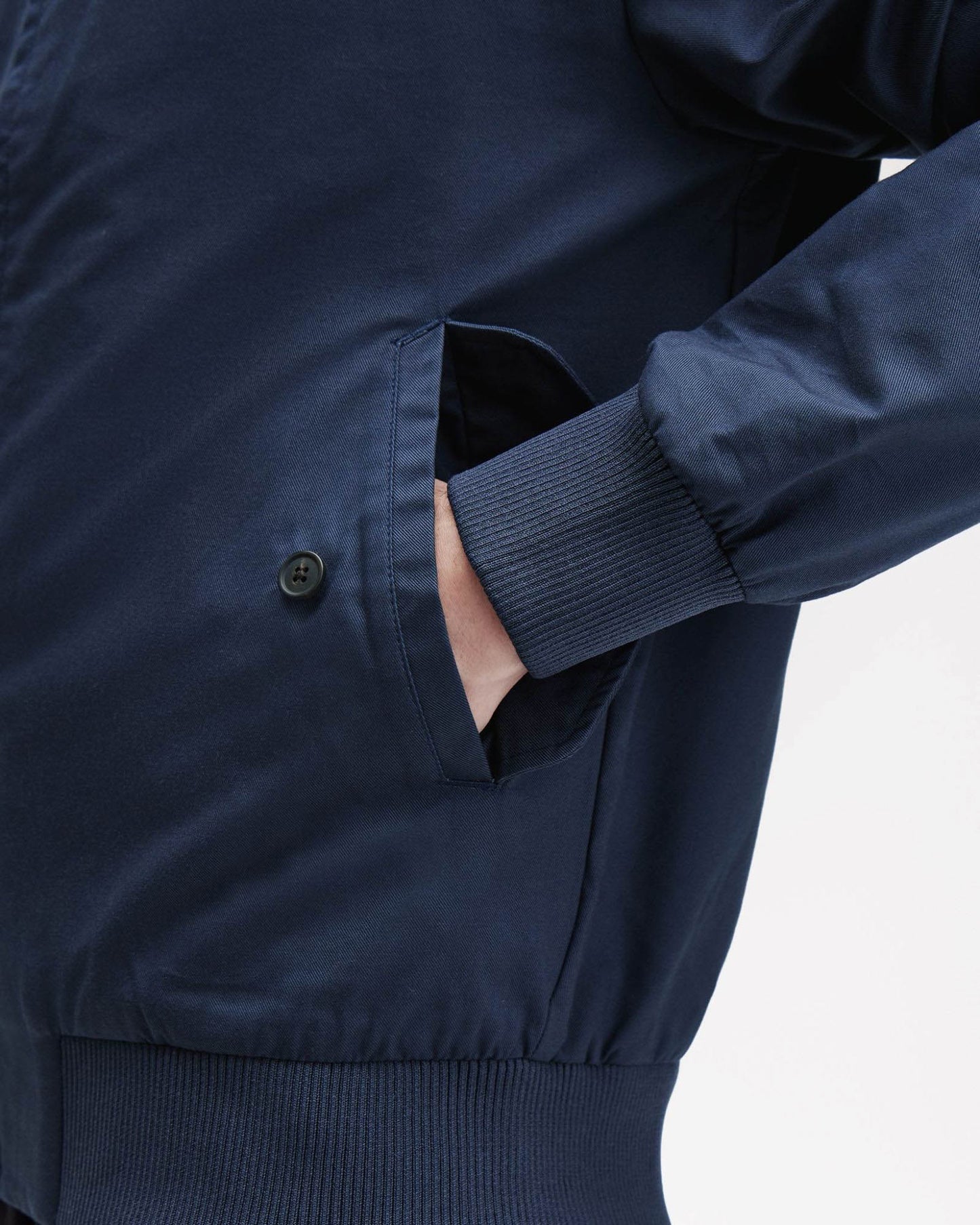Fred Perry Mens Harrington Jacket - Tennis Blue X86