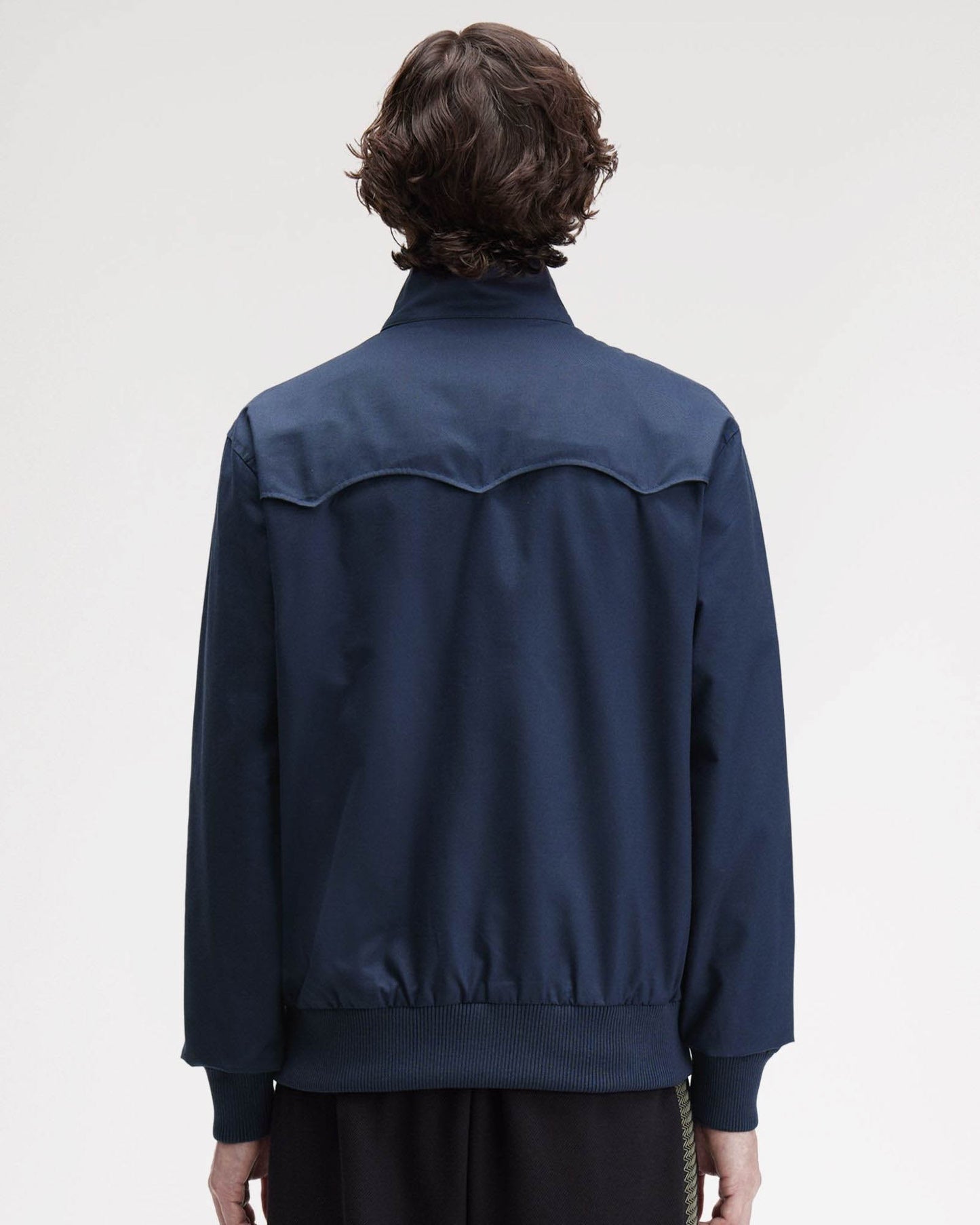 Fred Perry Mens Harrington Jacket - Tennis Blue X86
