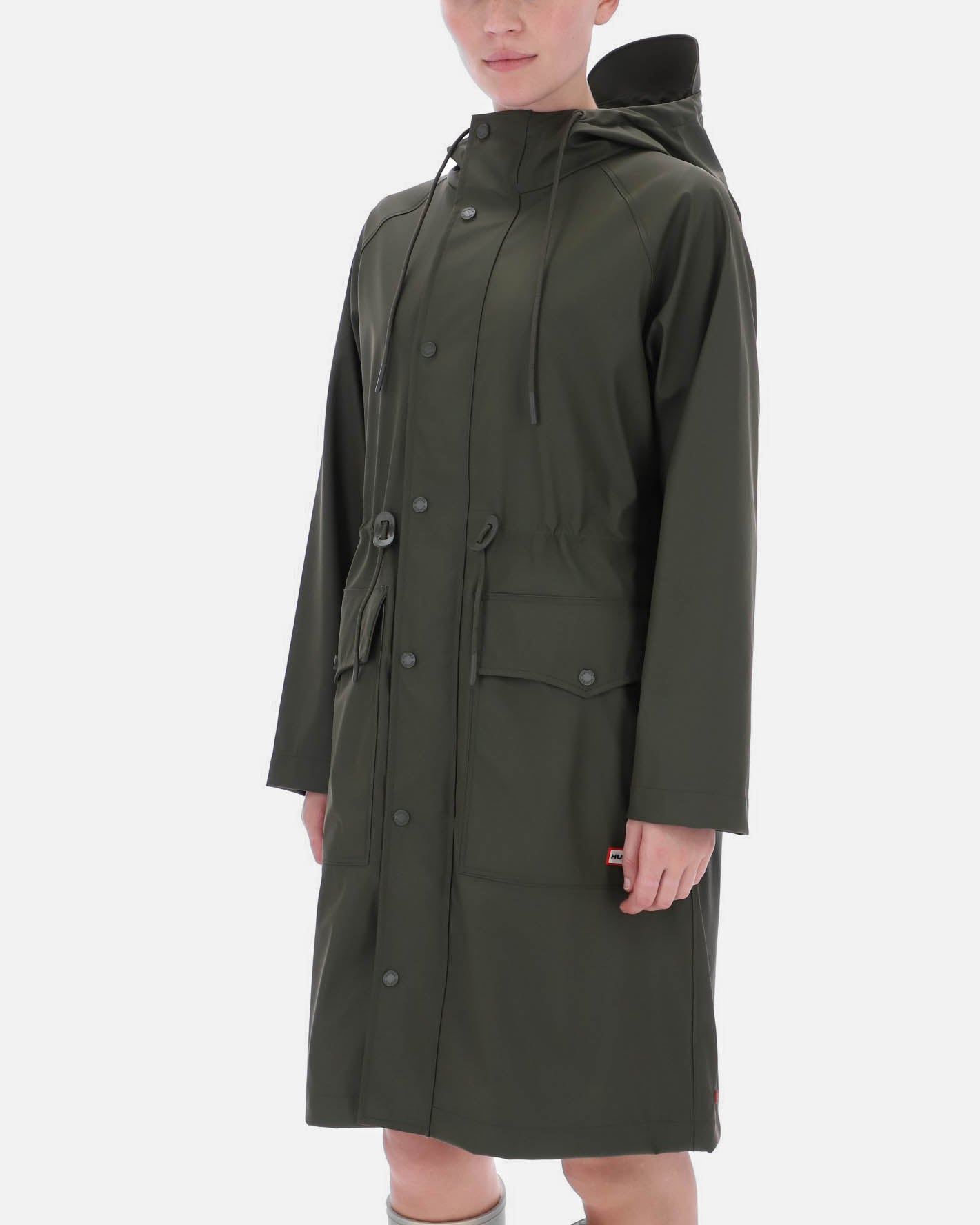 Hunter Janna Womens PU Coated Parka - Kambaba