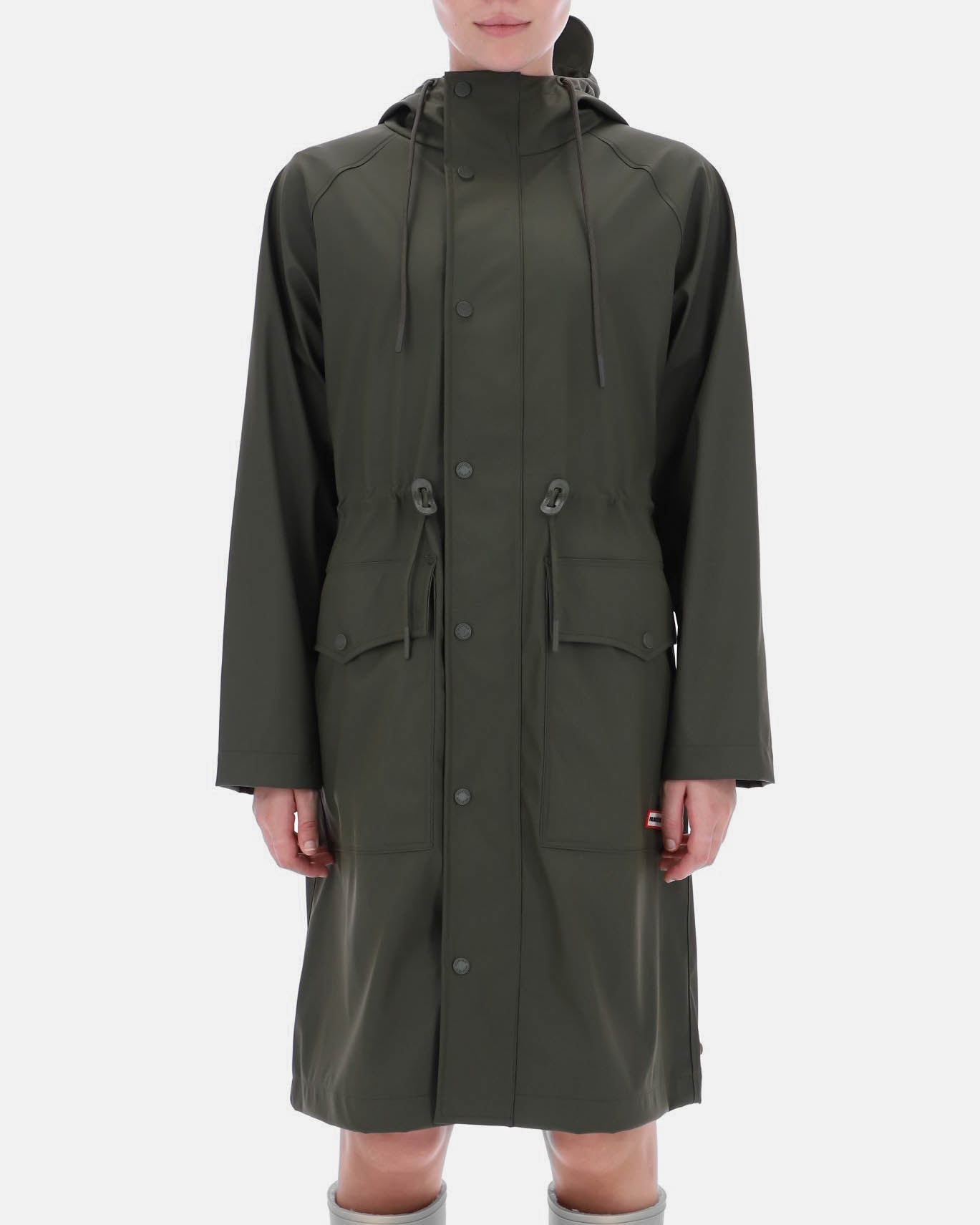Hunter Janna Womens PU Coated Parka - Kambaba