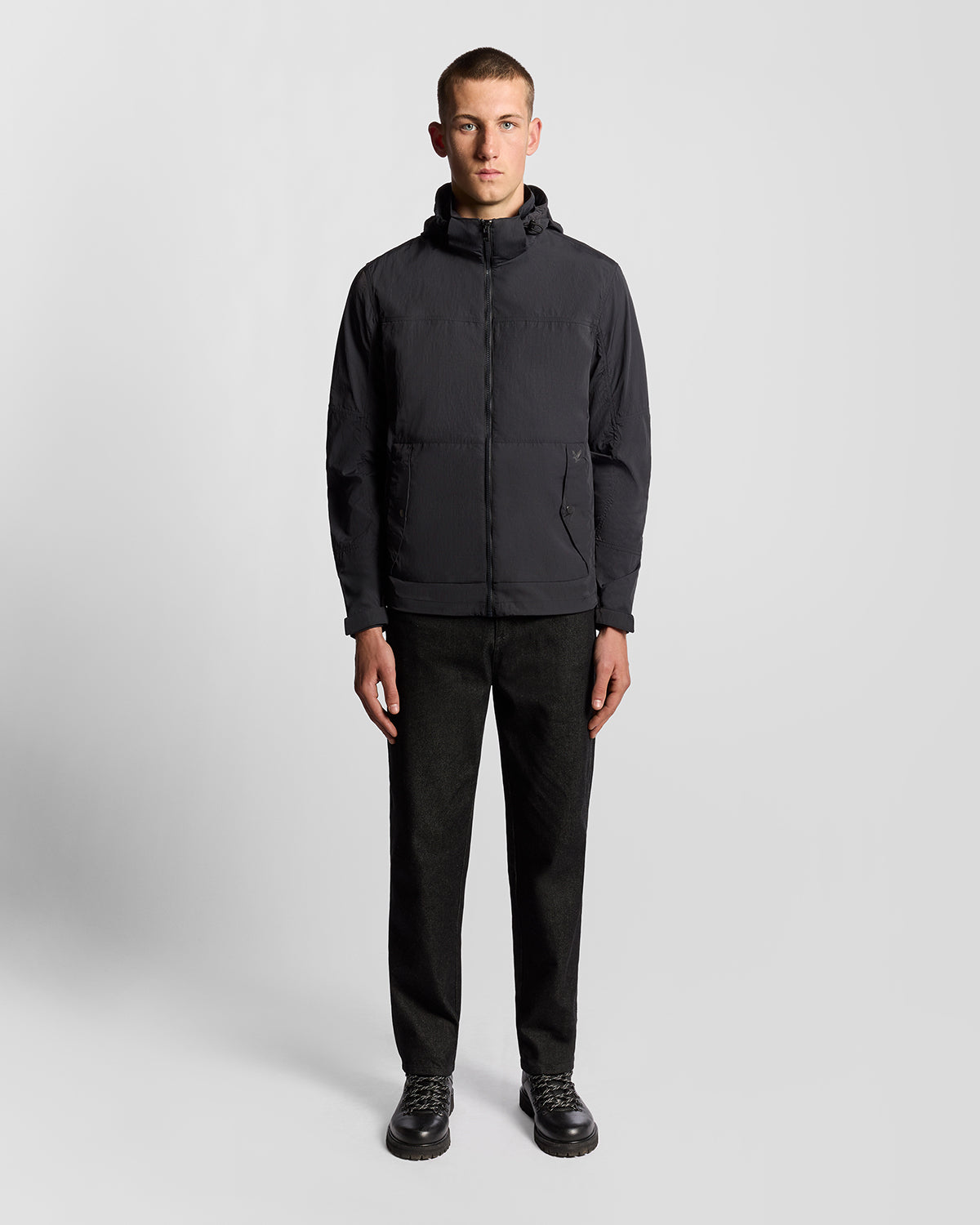 Lyle & Scott Stow Away Jacket - X002 Black Ice