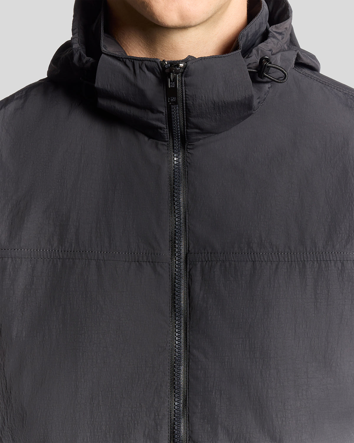 Lyle & Scott Stow Away Jacket - X002 Black Ice