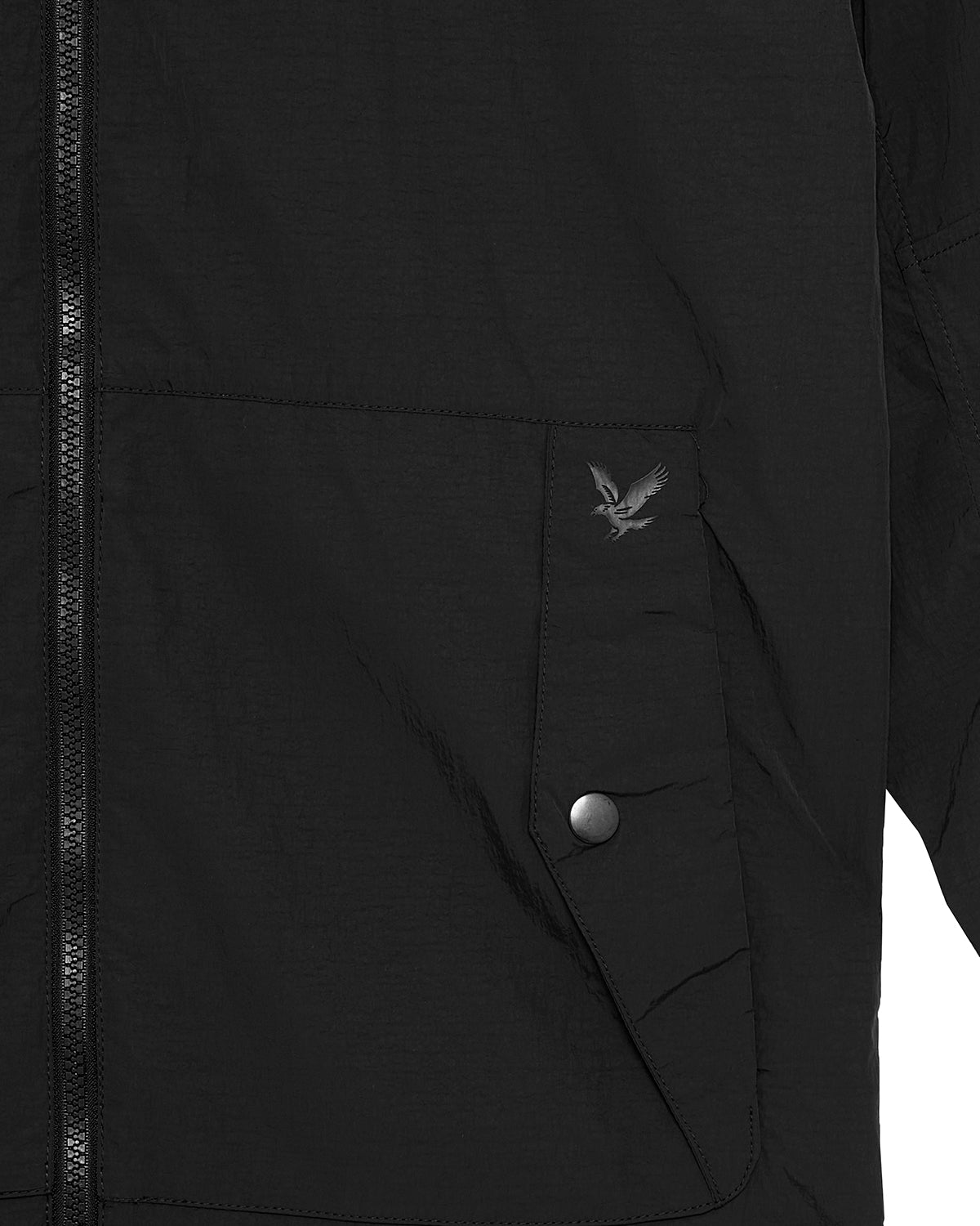 Lyle & Scott Stow Away Jacket - X002 Black Ice