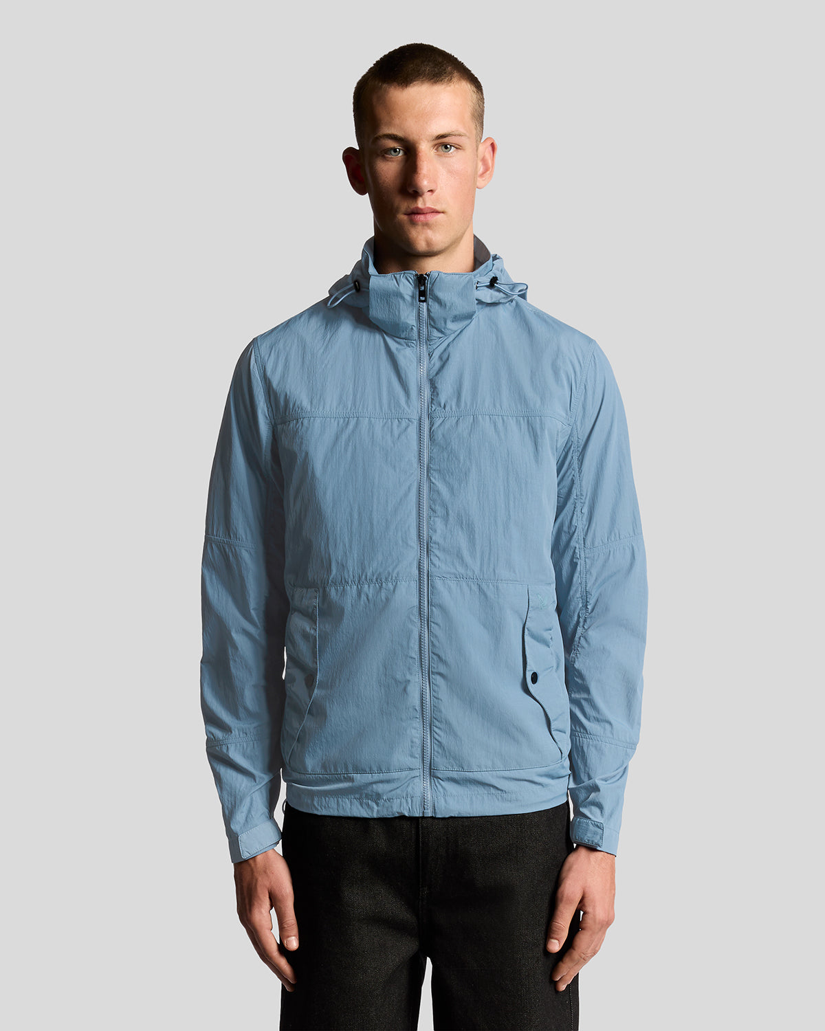 Lyle & Scott Stow Away Jacket - X861 Ocean Sky