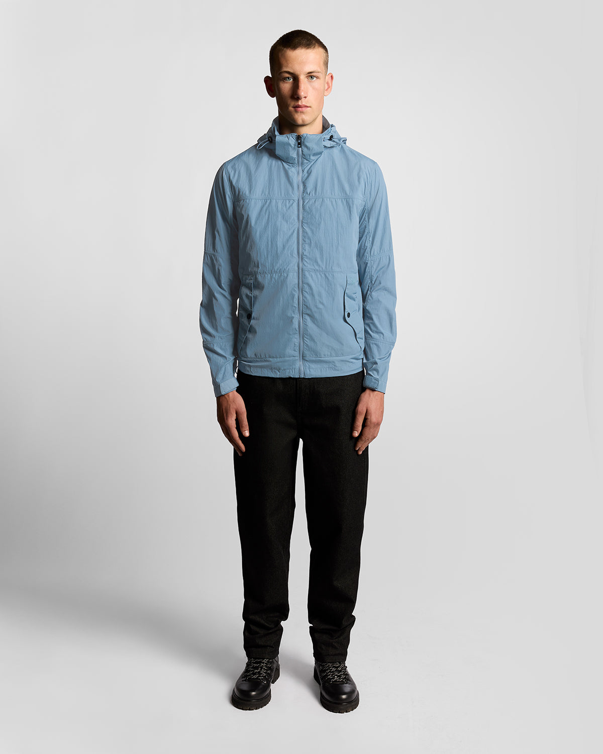 Lyle & Scott Stow Away Jacket - X861 Ocean Sky