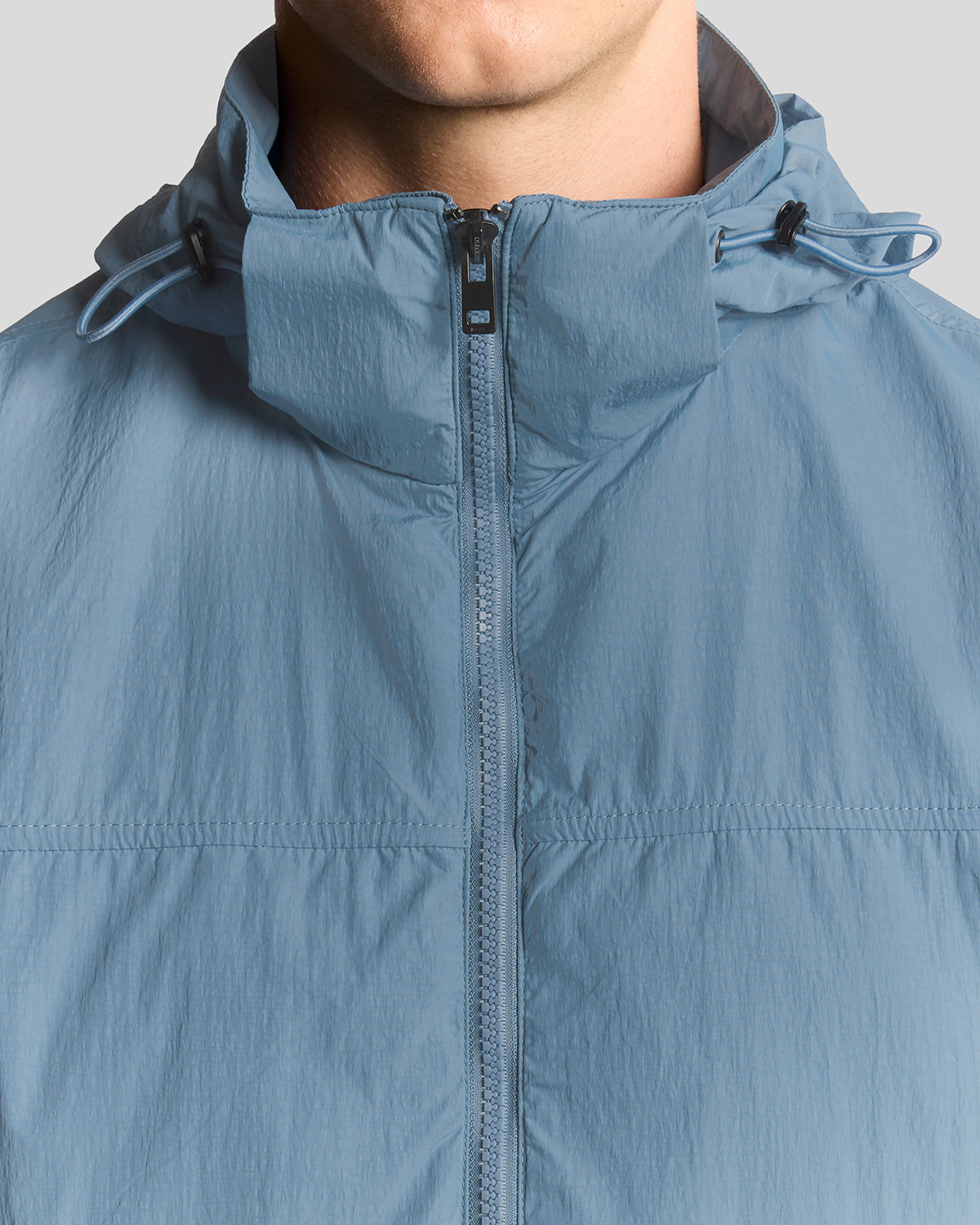 Lyle & Scott Stow Away Jacket - X861 Ocean Sky