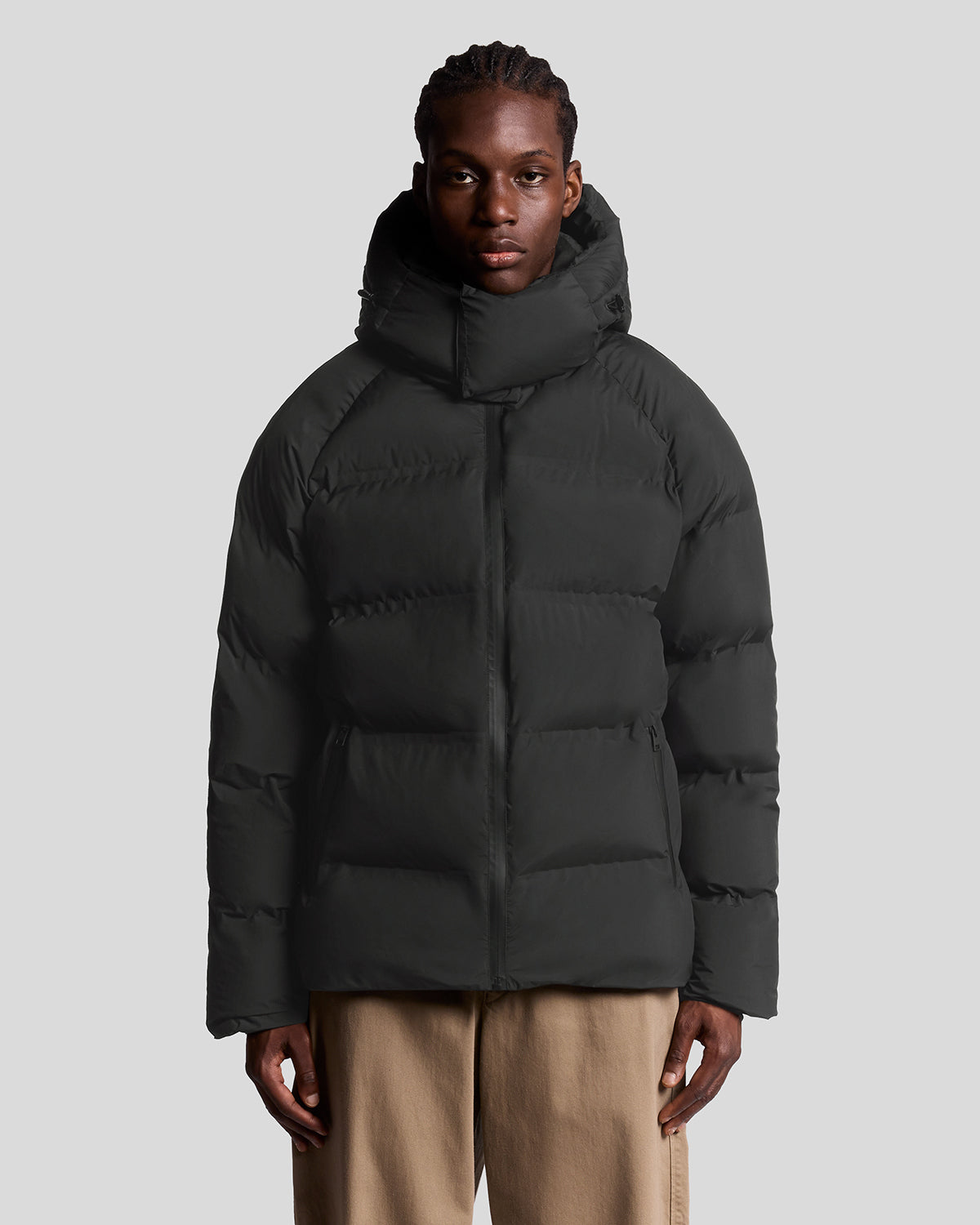 Lyle & Scott Welded Puffer Jacket - Z865 Jet Black