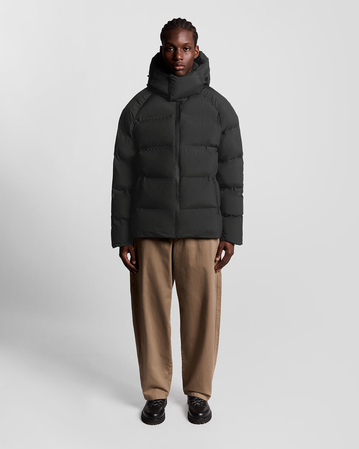 Lyle & Scott Welded Puffer Jacket - Z865 Jet Black