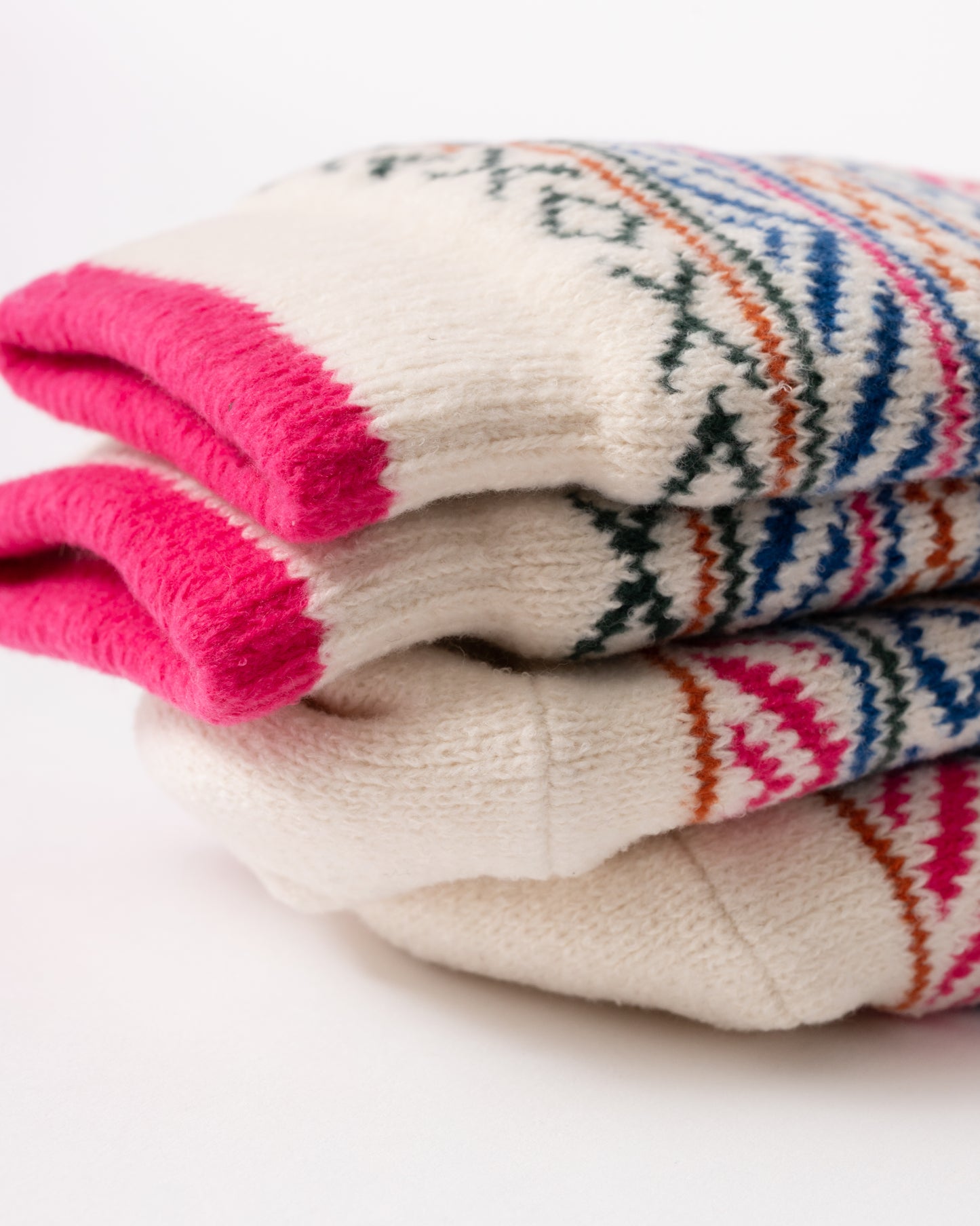 Joules Chalet Womens Socks - Pink