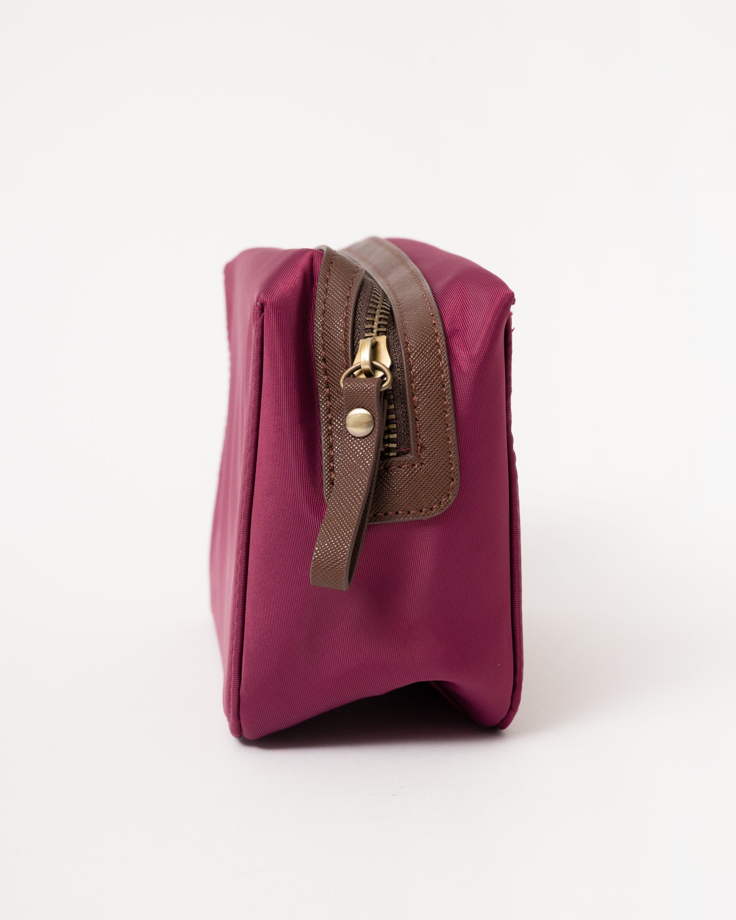 Joules Edie Womens Cosmetic Bag - Berry Red