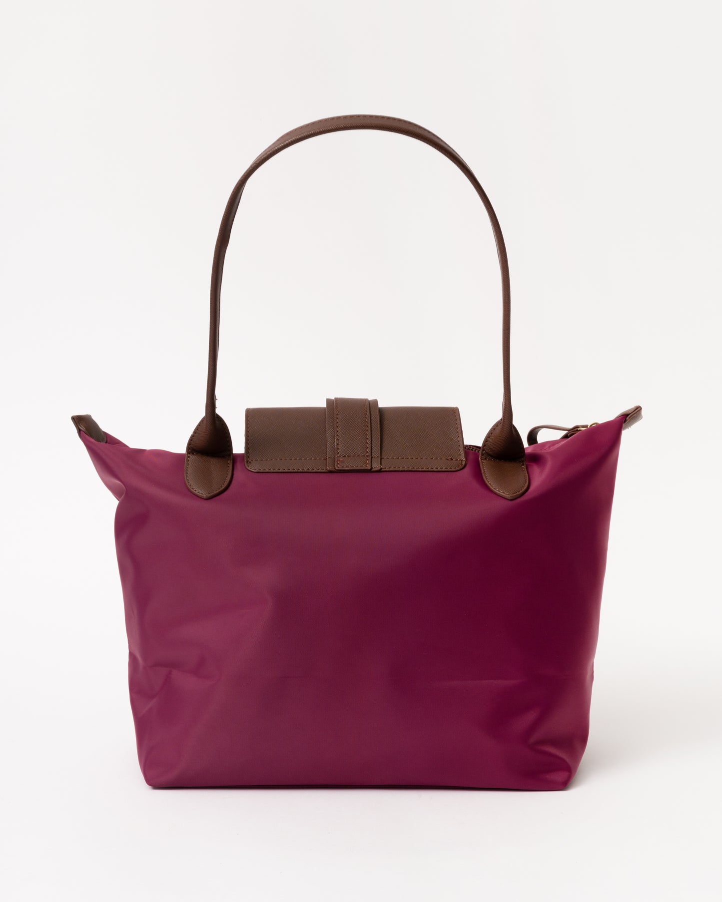 Joules Edie Womens Nylon Tote Bag - Berry Red
