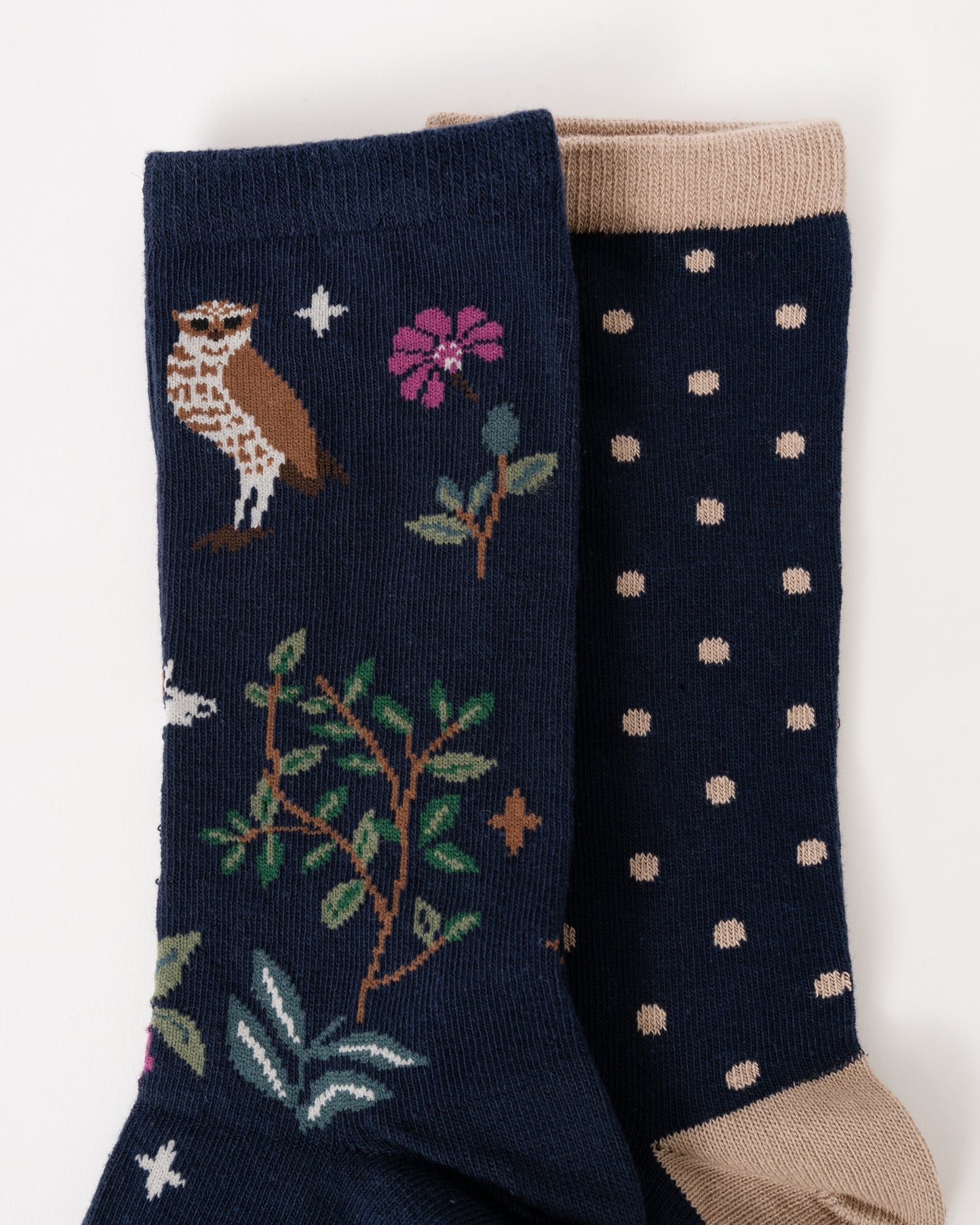 Joules Everyday 2 Pack Womens Socks - Multi Navy