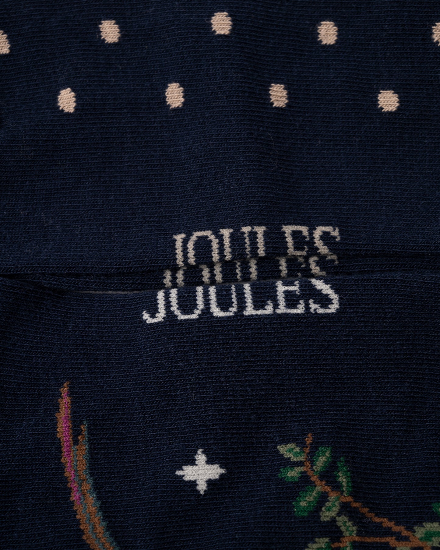 Joules Everyday 2 Pack Womens Socks - Multi Navy