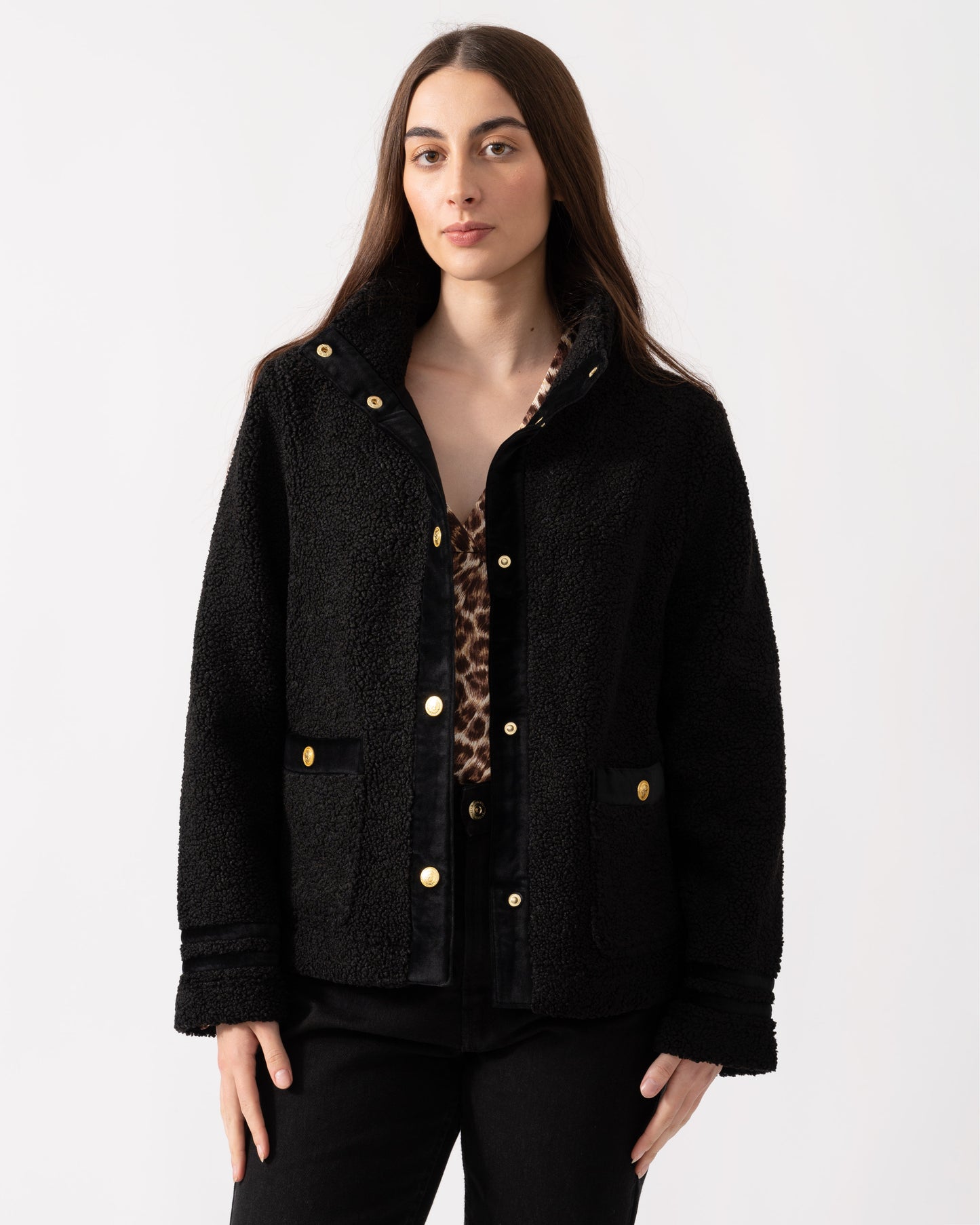 Joules Fleur Womens Jacket - Black