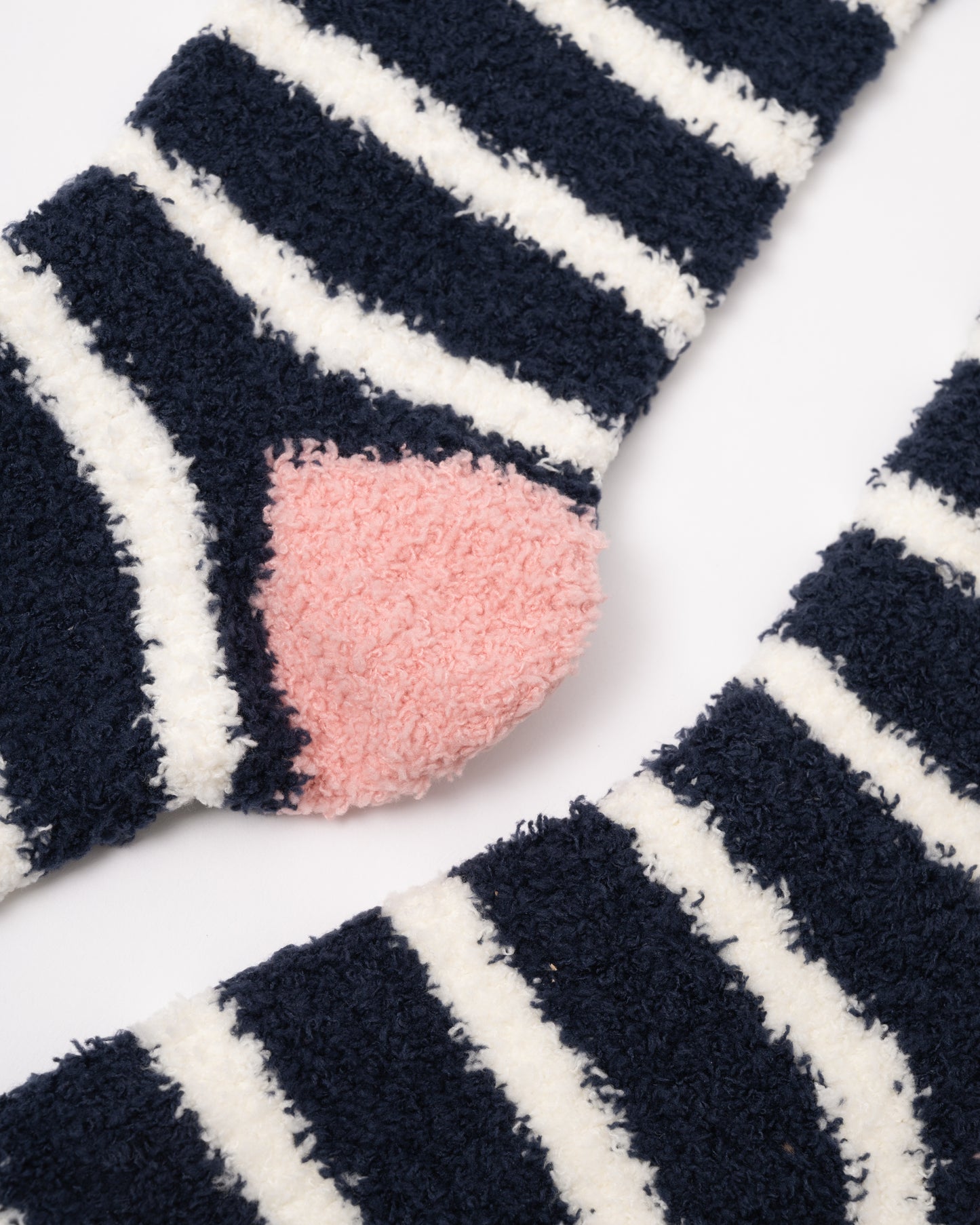 Joules Fluffy Womens Socks - Multi Navy