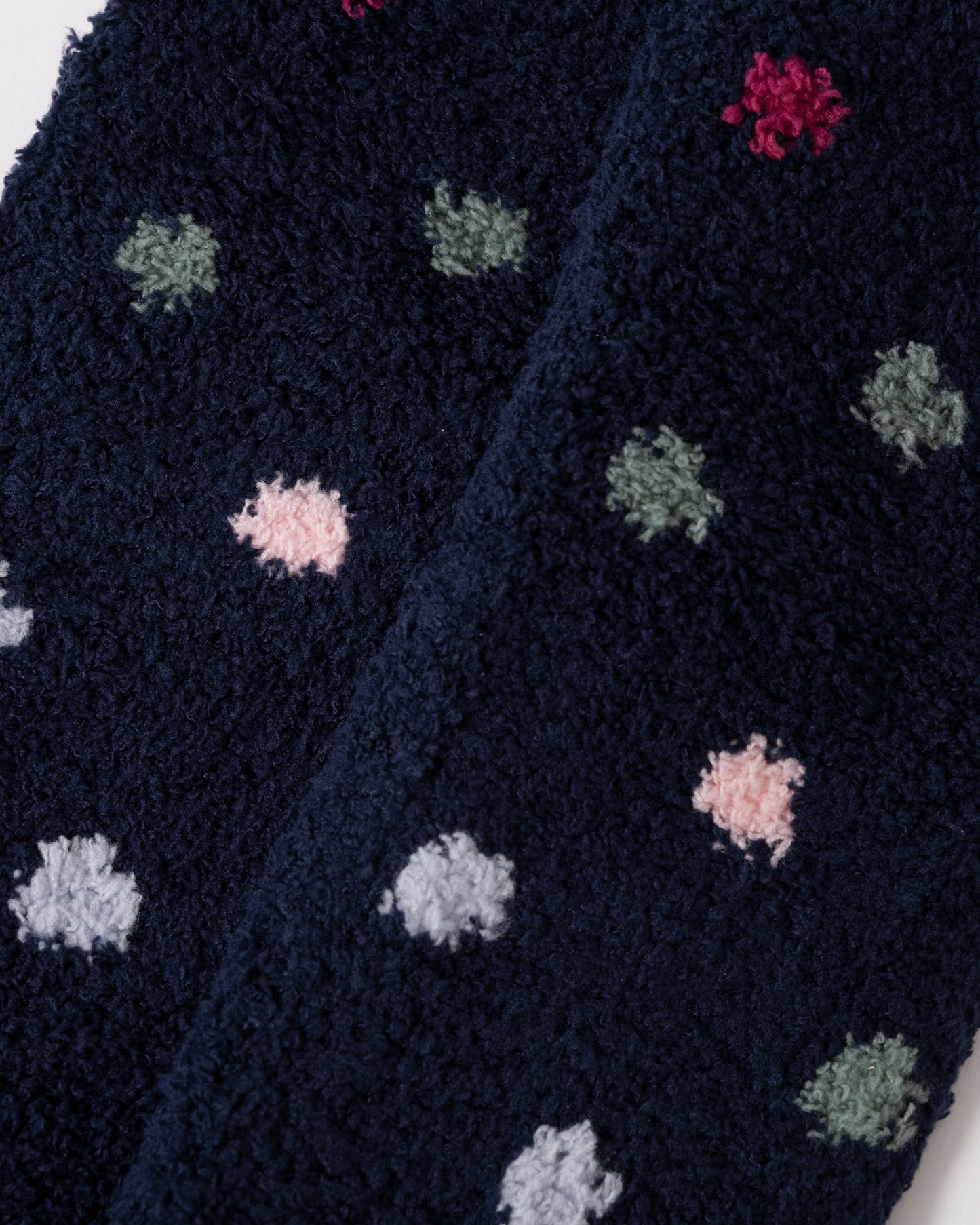 Joules Fluffy Womens Socks - Navy