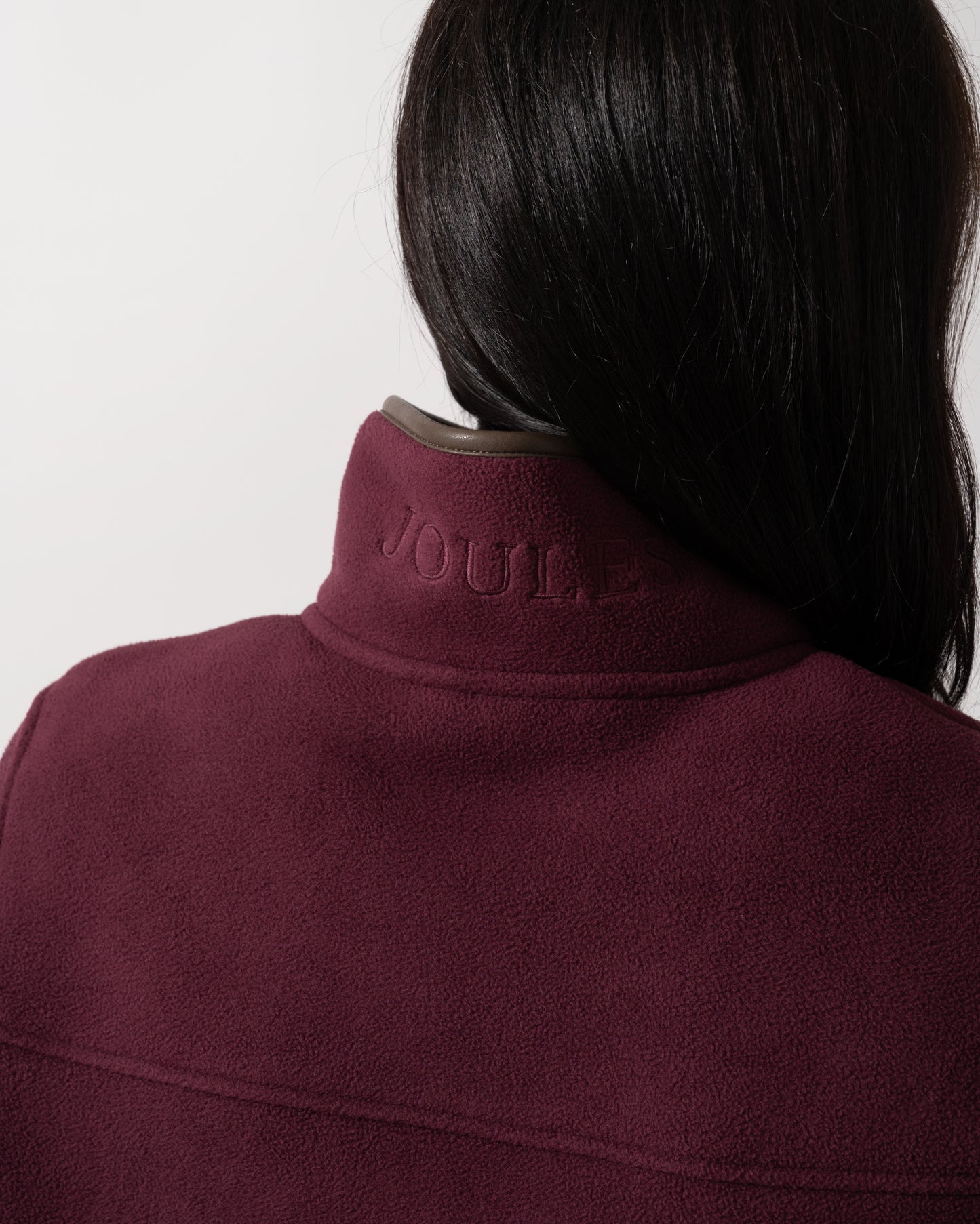 Joules Heritage 1/4 Zip Womens Fleece - Red