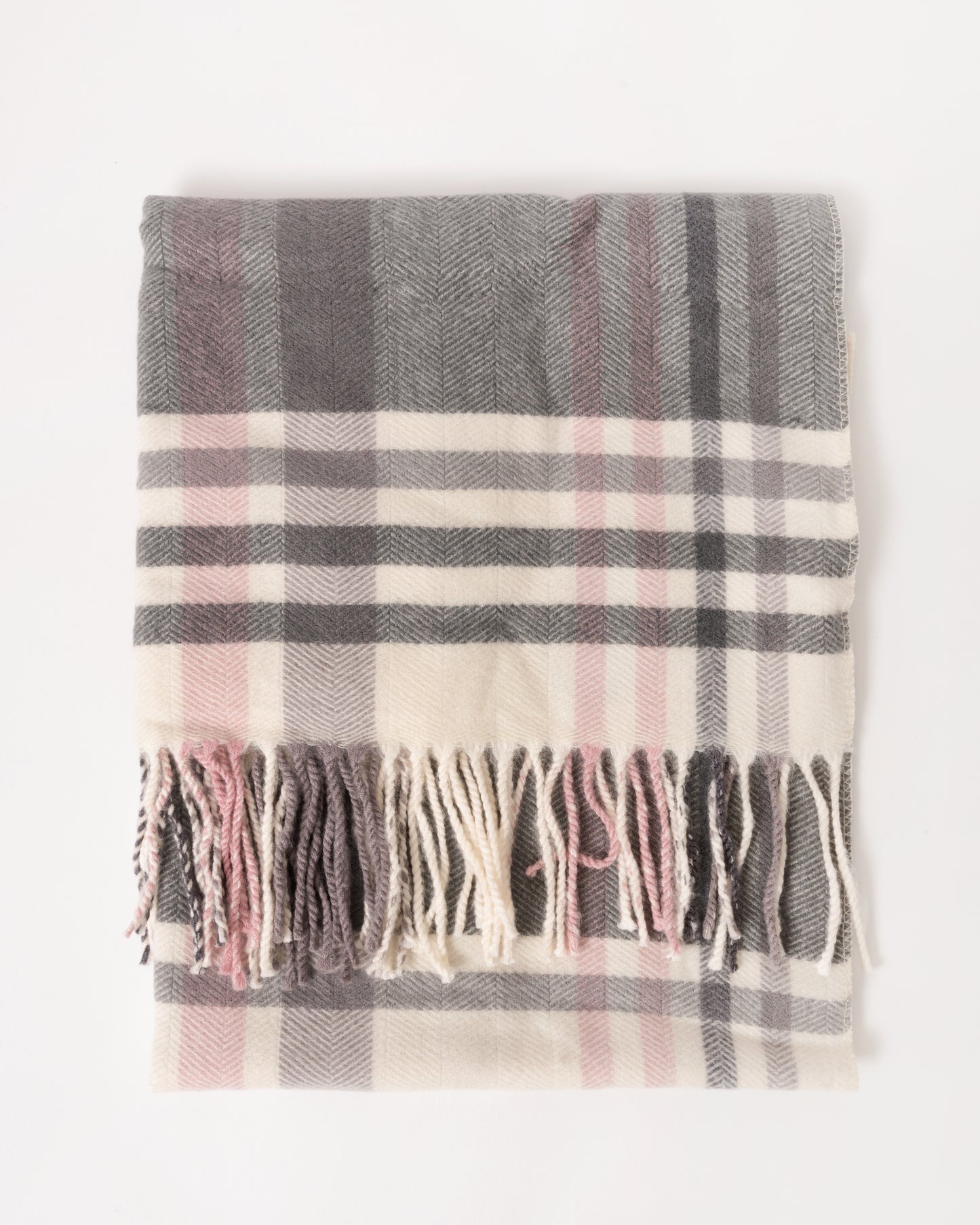 Joules Langtree Womens Scarf - Pink/Grey