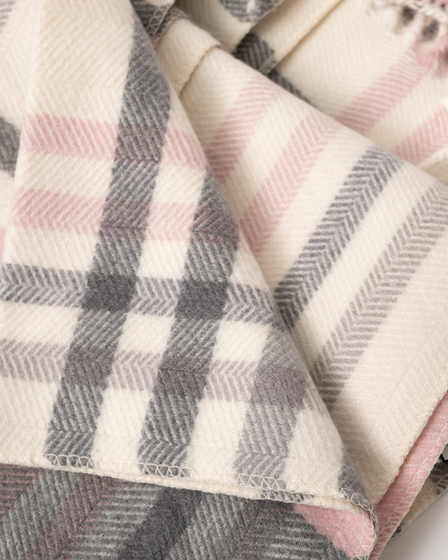 Joules Langtree Womens Scarf - Pink/Grey