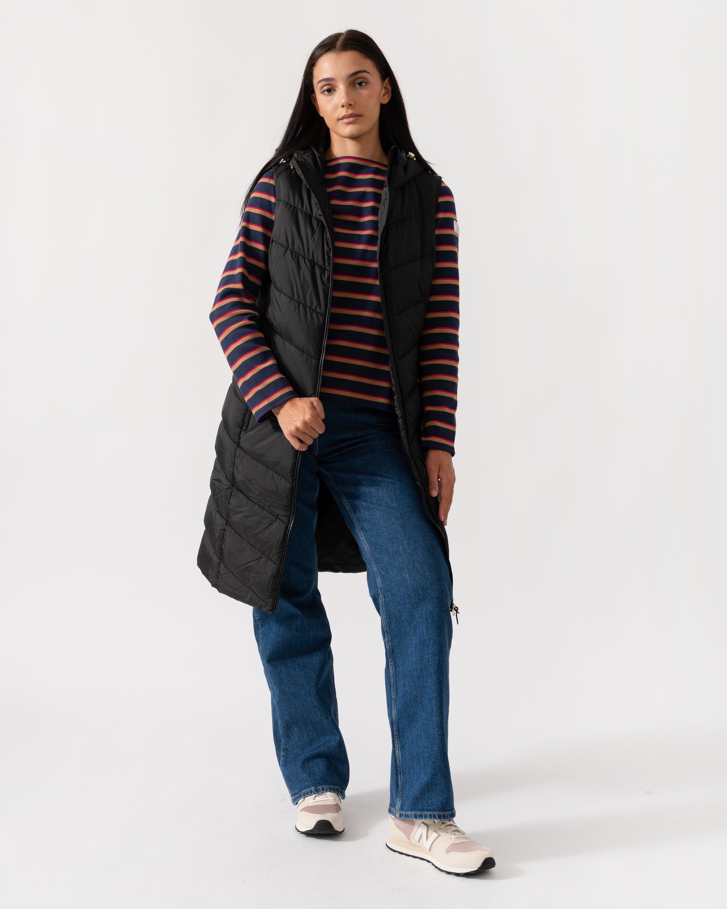 Joules Moorsdale Gilet Womens Gilets - Black