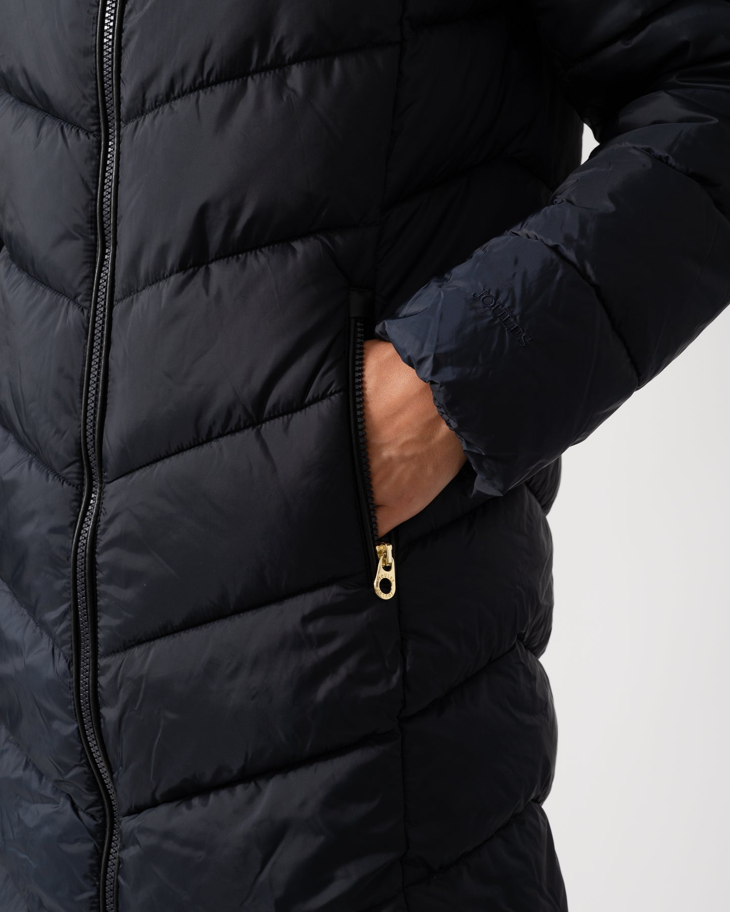 Joules Moorsdale Womens Parka - Navy