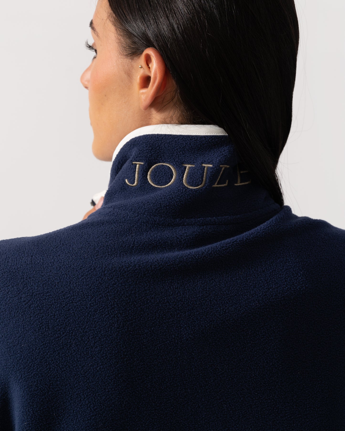 Joules Orla Womens 1/4 Zip Fleece - Navy/Khaki