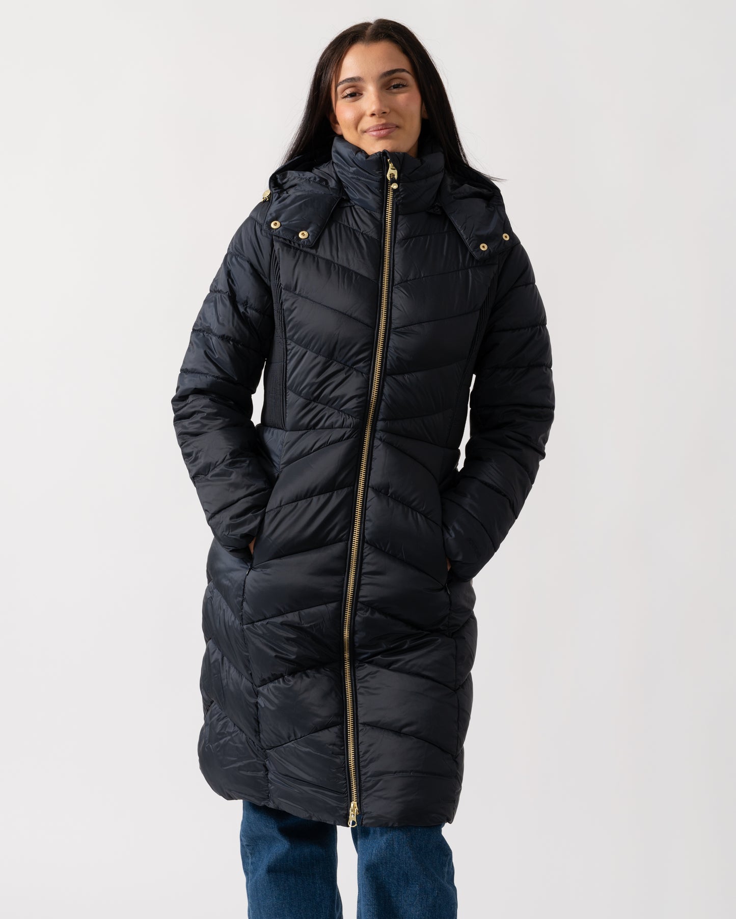 Joules Pembury Womens Coat - Navy