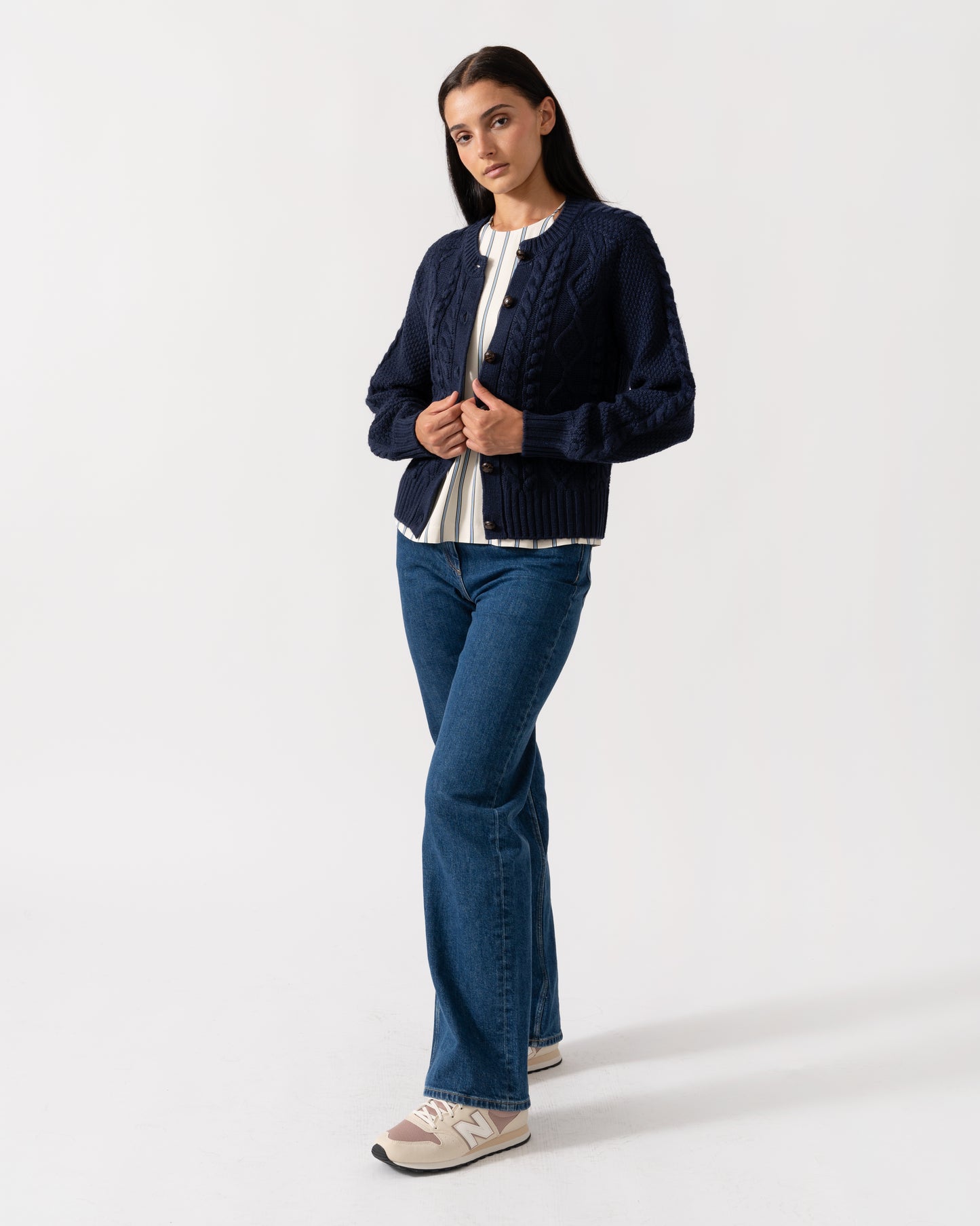 Joules Rafferty Womens Cardigan - Navy