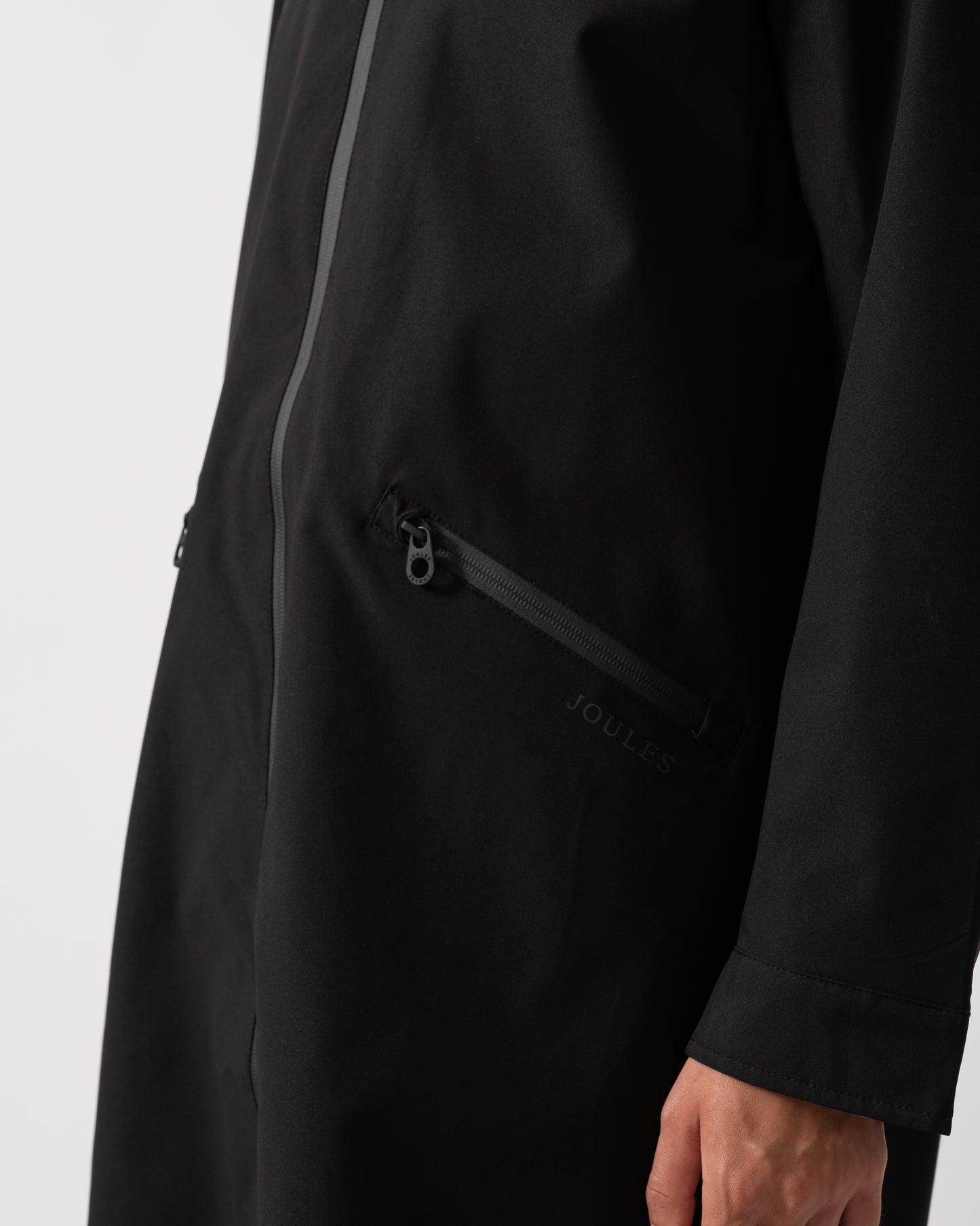 Joules Rainaway Womens Raincoat - Black