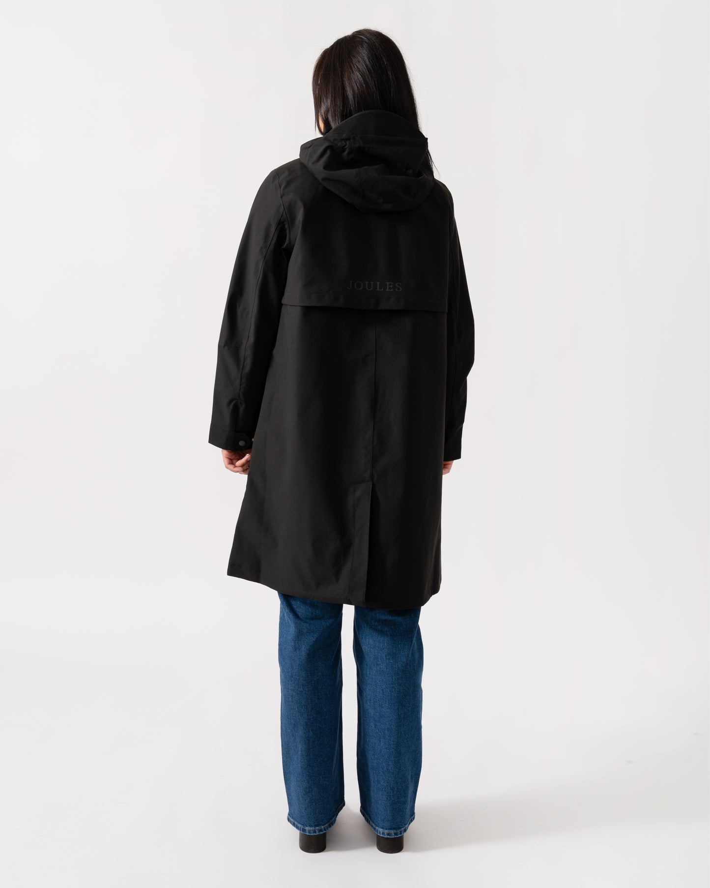 Joules Rainaway Womens Raincoat - Black